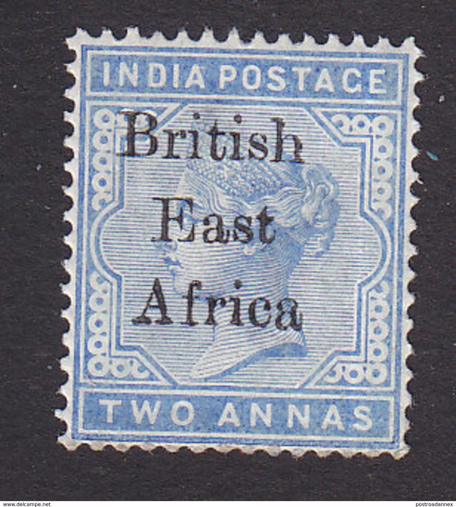 British East Africa, Scott #57, Mint Hinged, Victoria Overpritned, Issued 1895 - British East Africa