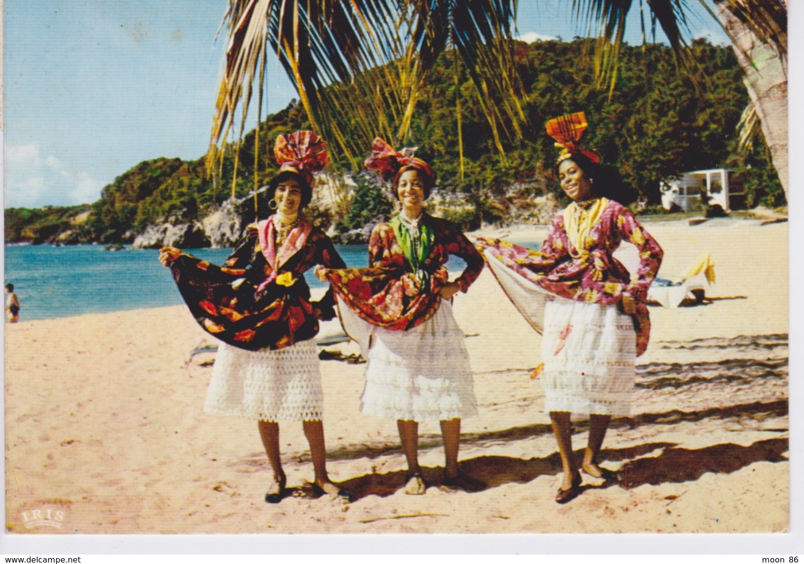 971 - GUADELOUPE - FOLKLORE ANTILLAIS - DANSEUSES DU GROUPE FOLKLORIQUE - Autres & Non Classés