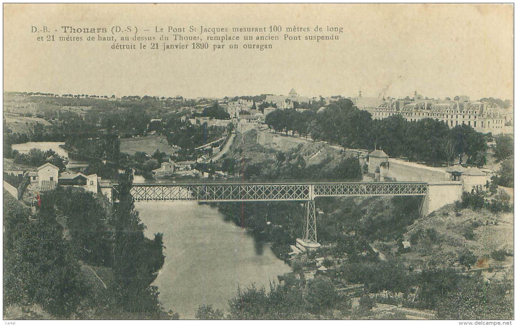 79 - THOUARS - Le Pont St-Jacques - Thouars