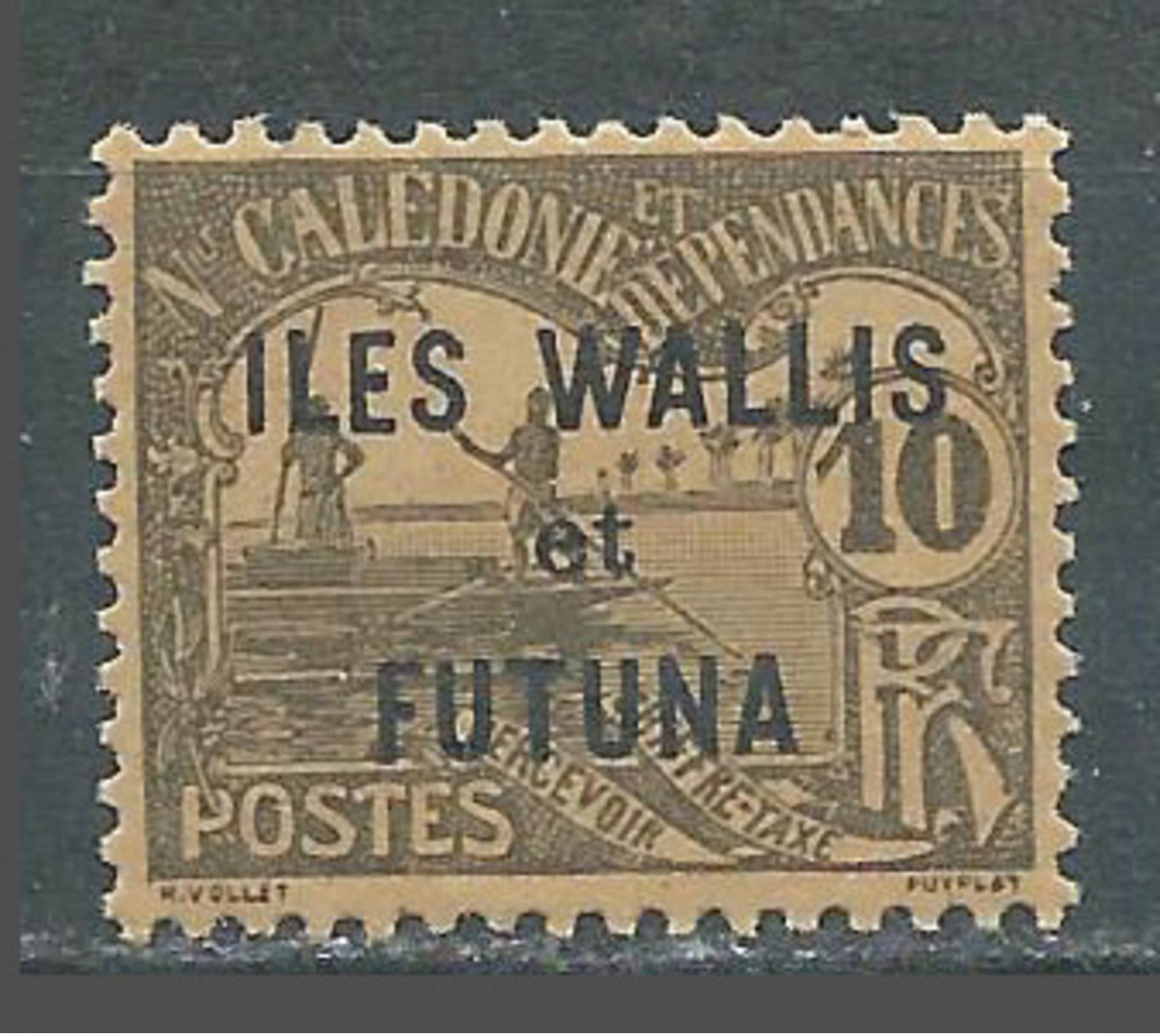 Wallis Et Futuna Timbres-taxe YT N°2 Neuf/charnière * - Timbres-taxe