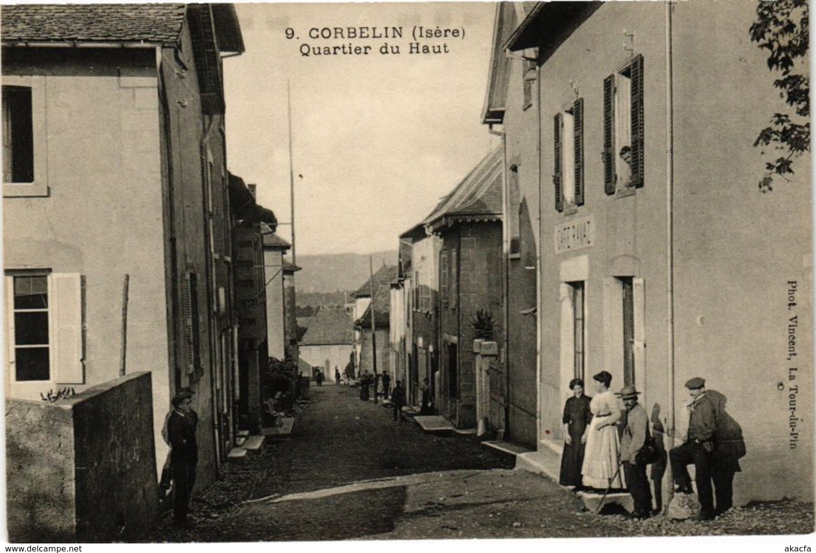 CPA Corbelin - Quartier Du Haut (165413) - Corbelin