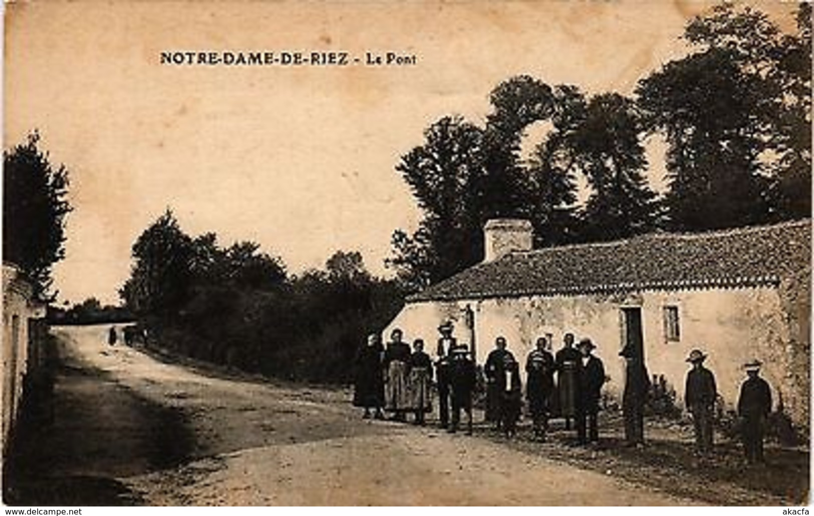 CPA  Notre-Dame-de-Riez - Le Pont    (297608) - Autres & Non Classés