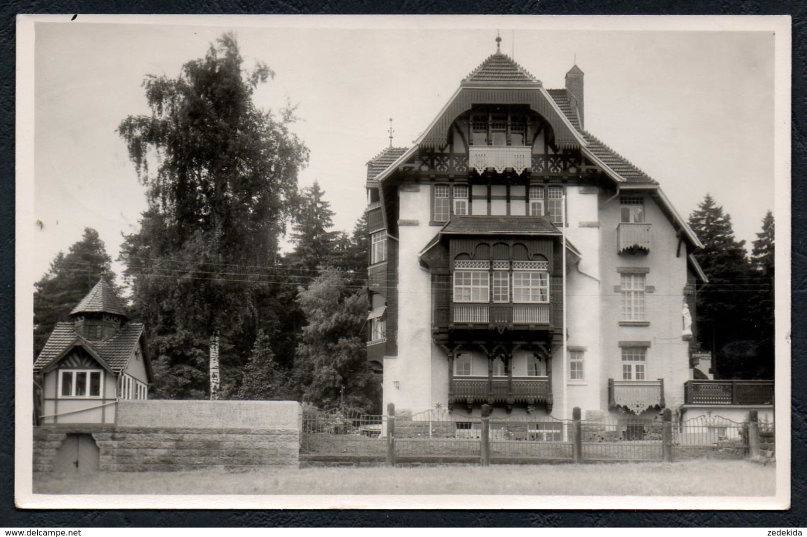 A6112 - Alte Foto Ansichtskarte - Hartha - Reichsbahn Genesungsheim - Schönbach - Gel 1961 - Hartha