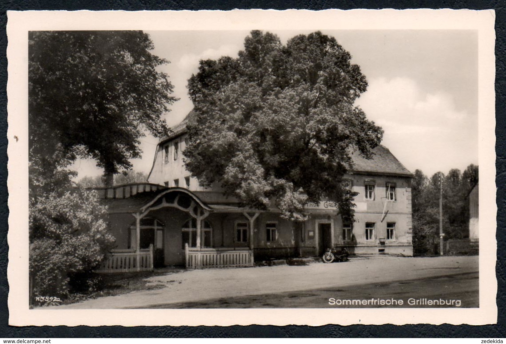 A6115 - Alte Foto Ansichtskarte - Grillenburg Bei Tharandt - Gasthof Gaststätte - Brück & Sohn TOP - Hartha