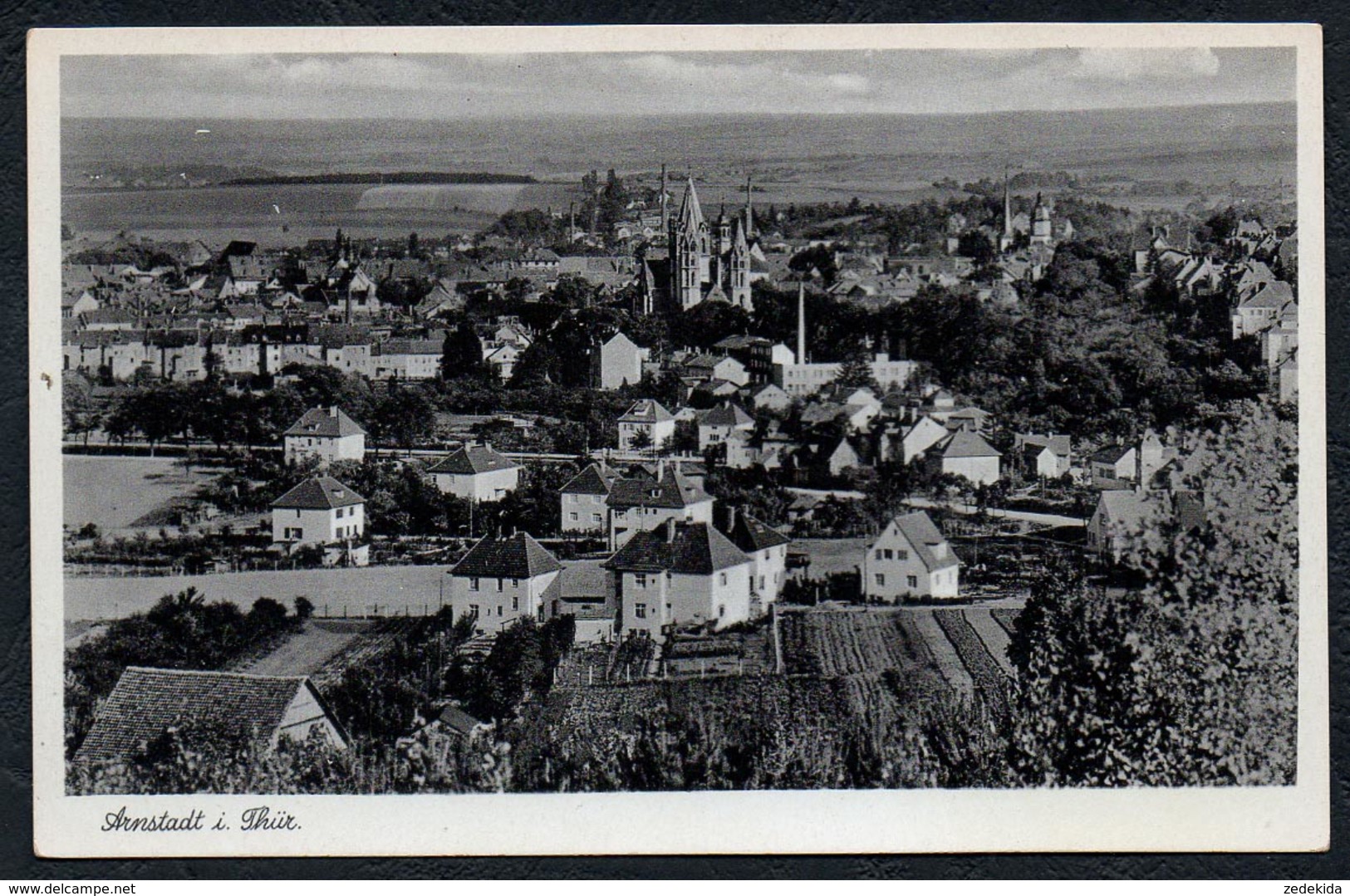 A6118 - Alte Ansichtskarte - Arnstadt - Straub 6 Fischer TOP - Arnstadt