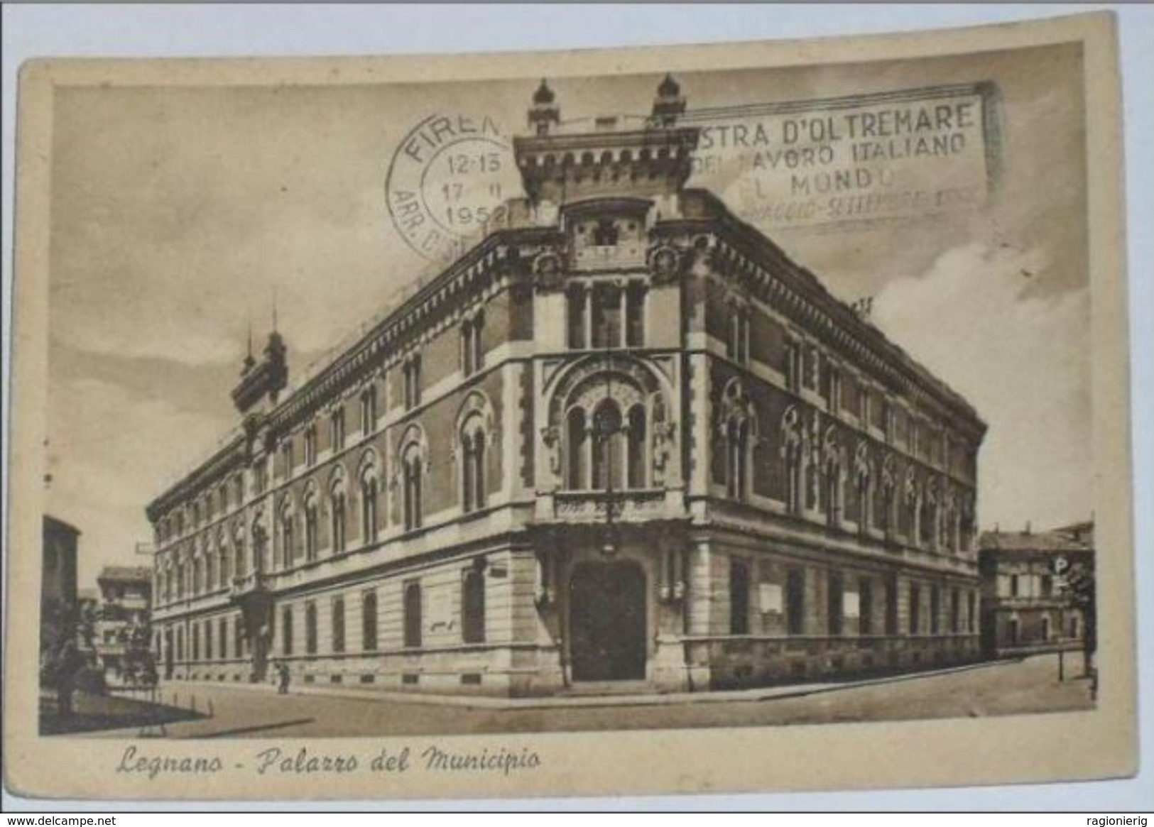 MILANO - Legnano - Palazzo Del Municipio - 1952 - Legnano