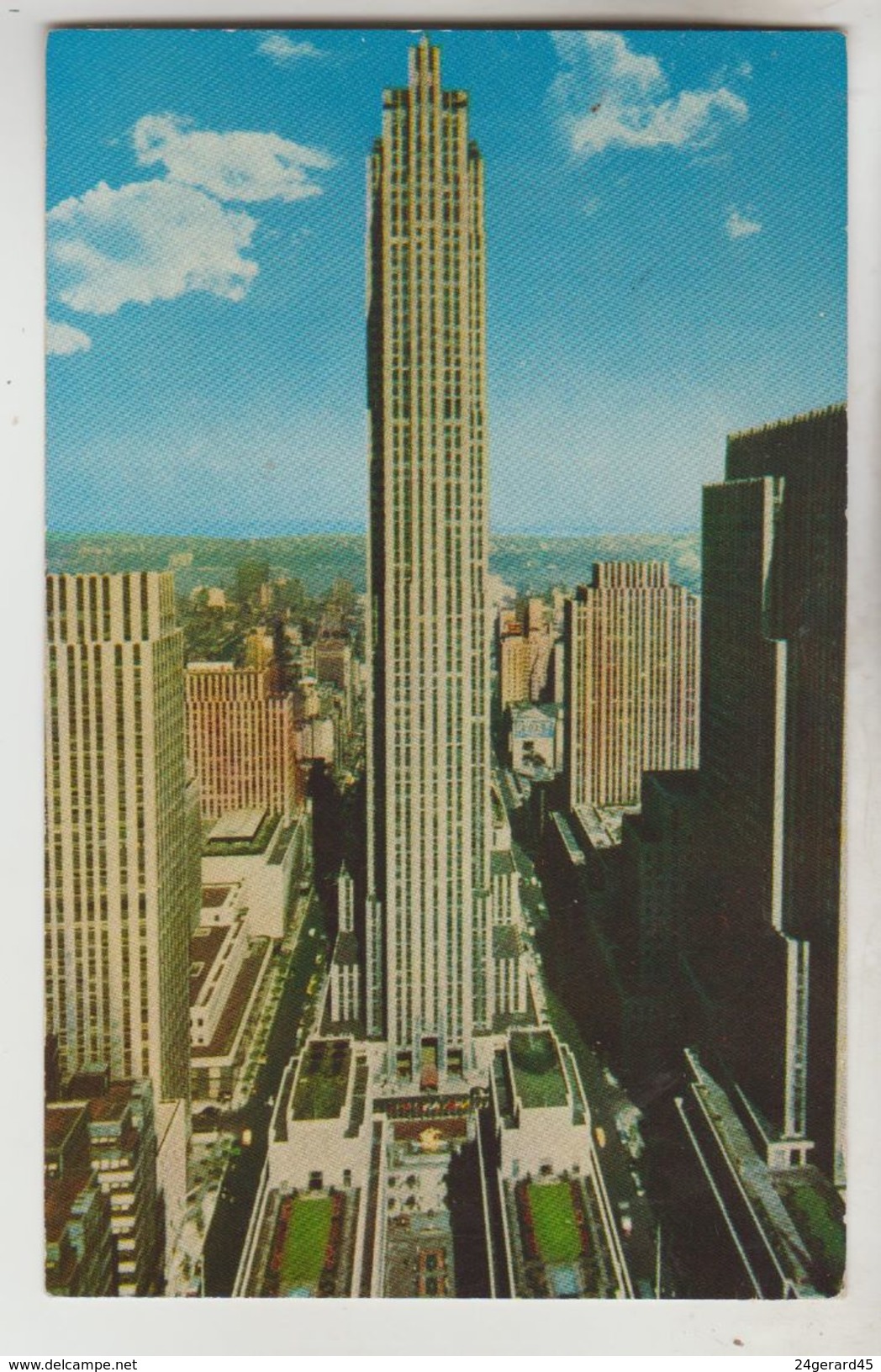 3 CPSM NEW YORK CITY (Etats Unis-New York) - Lot Building : Rockefeller Center, Man Am, Empire State - Long Island