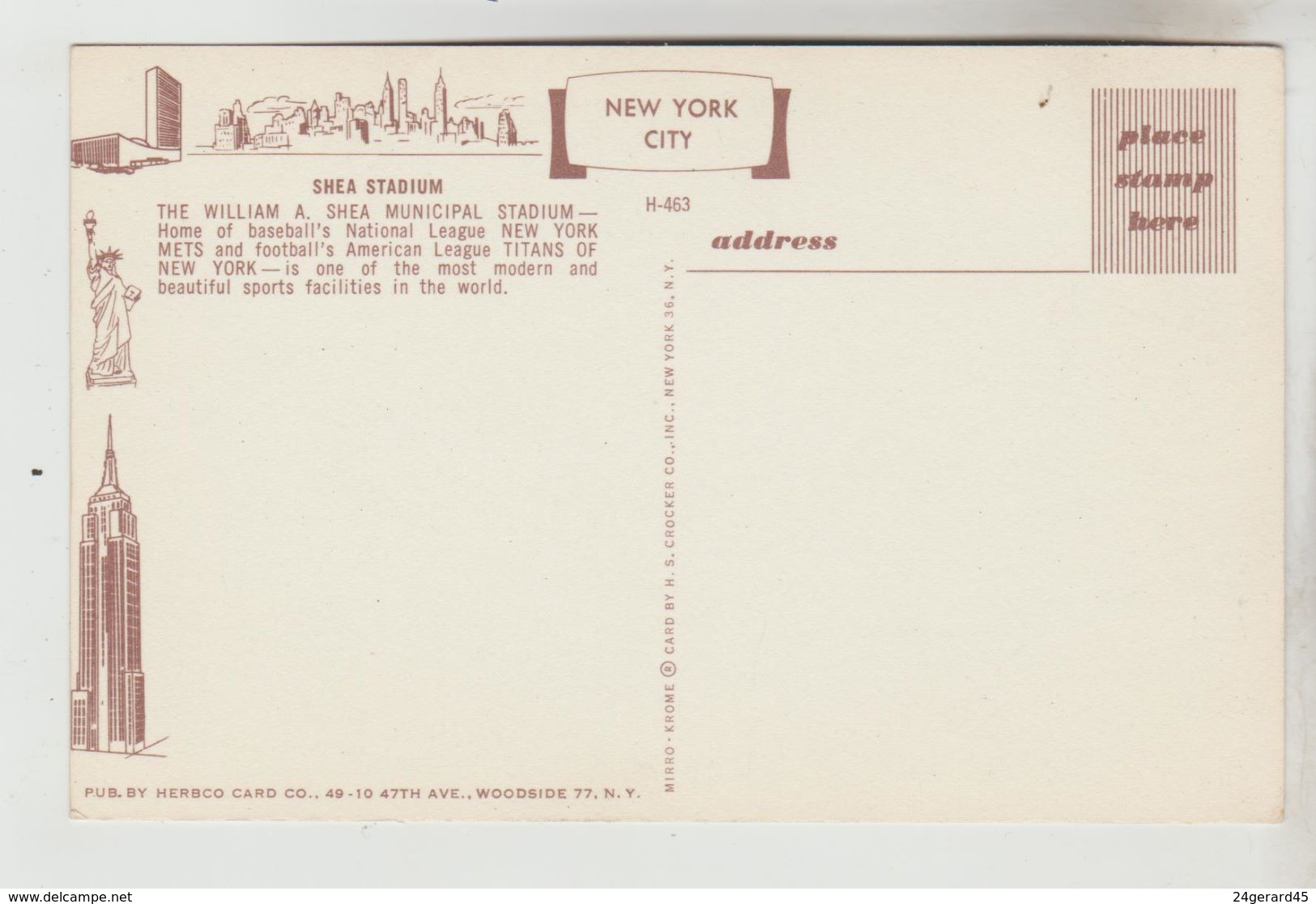 3 CPSM NEW YORK CITY (Etats Unis-New York) - Lot : Washington Bridge, Shea Stadium, The Port Authority Bus Terminal - Long Island