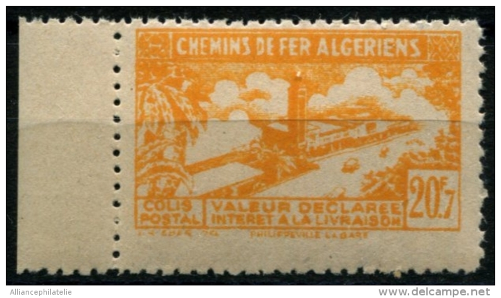 COLONIES FRANCAISES - Algérie - Colis Postaux N°118 Sans La Surcharge - Neuf ** LUXE - Parcel Post