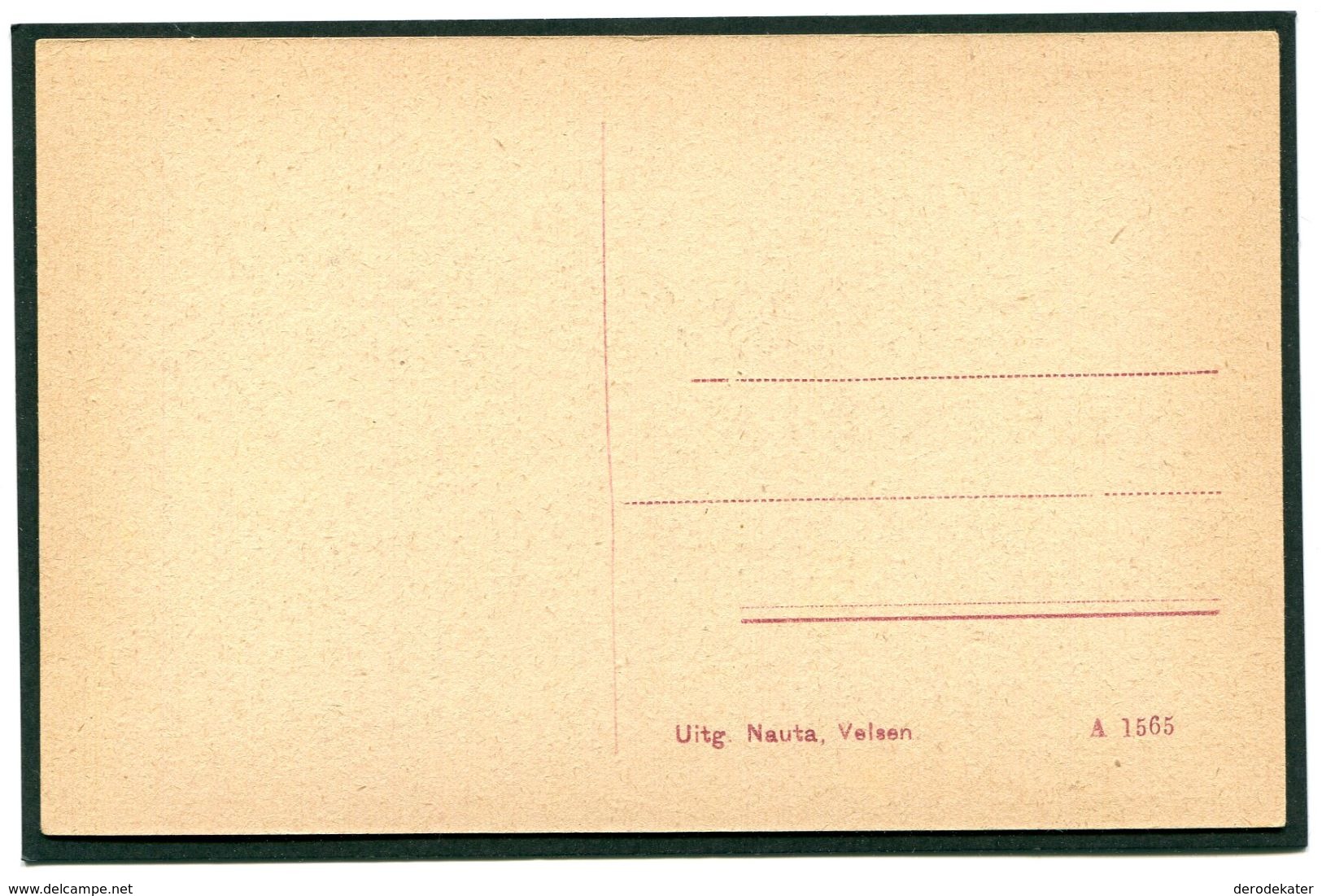 LAREN [N.H] VIJVER OP DE BRINK.UITG.NAUTA,VELSEN.A 1565.ONGELOPEN.UITSTEKENDE STAAT. - Laren (NH)