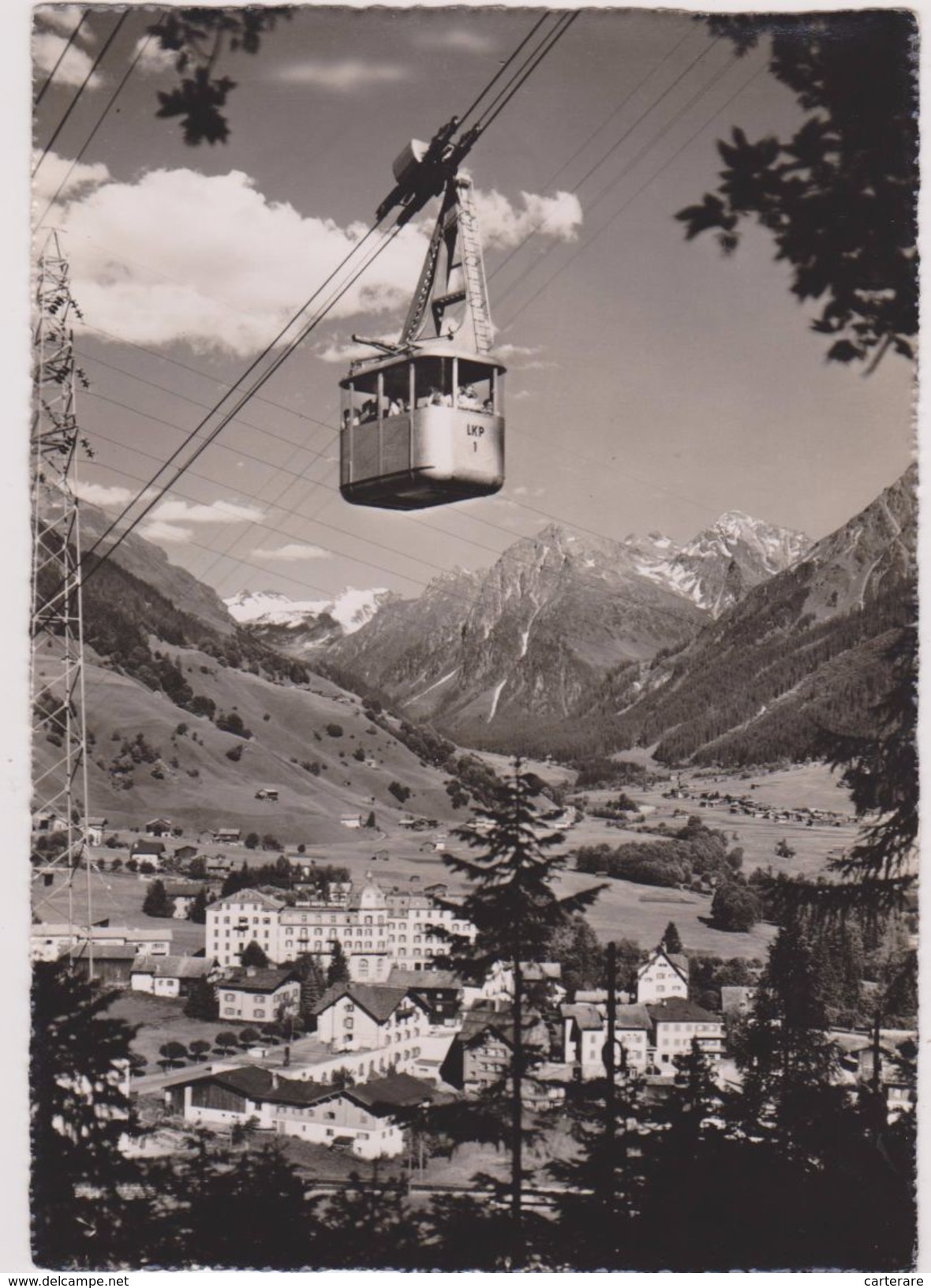 SUISSE,SCHWEIZ,SVIZZERA,SWITZERLAND,HELVETIA,SWISS ,GRISONS,KLOSTERS,TELEPHERIQUE,TELEFERIQUE - Klosters