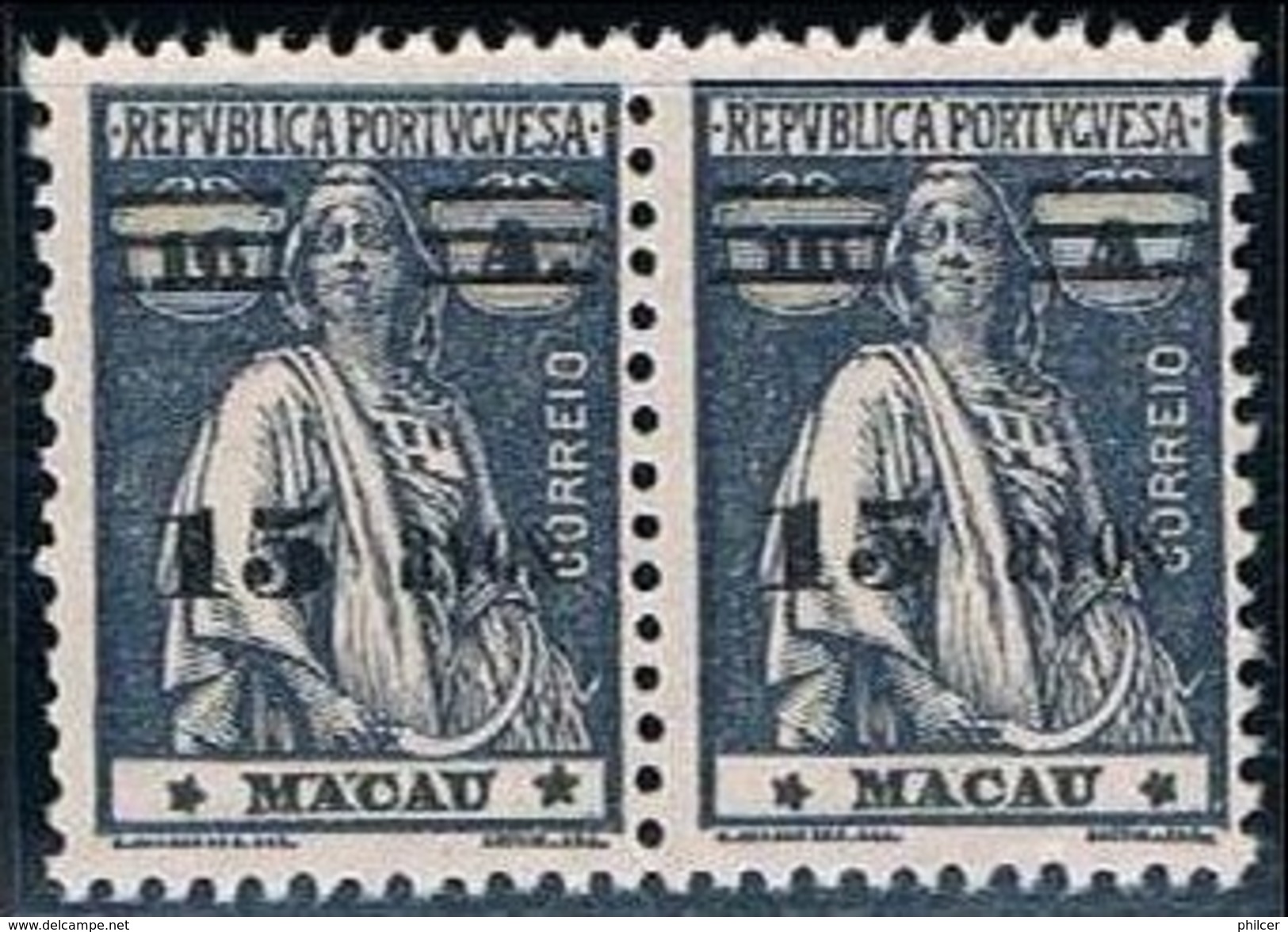 Macau, 1931/3, # 266 (III-IV; III-I), MNH - Ungebraucht