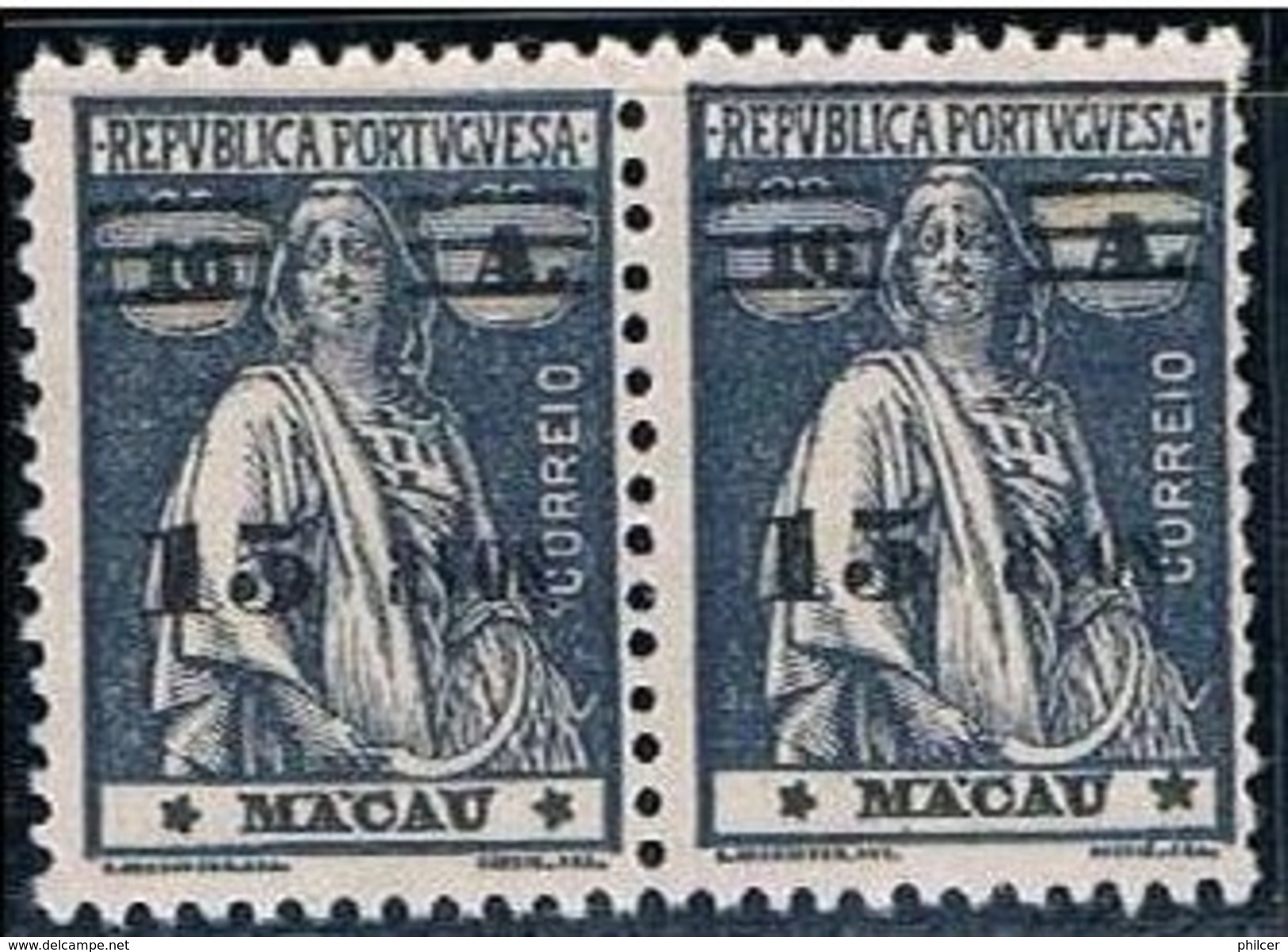 Macau, 1931/3, # 266 (III-IV; III-I), MNH - Ungebraucht