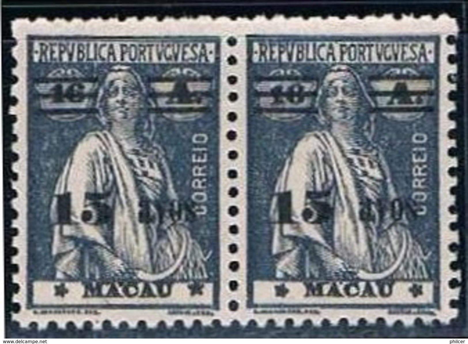 Macau, 1931/3, # 266 (III-IV; III-I), MNH - Ungebraucht