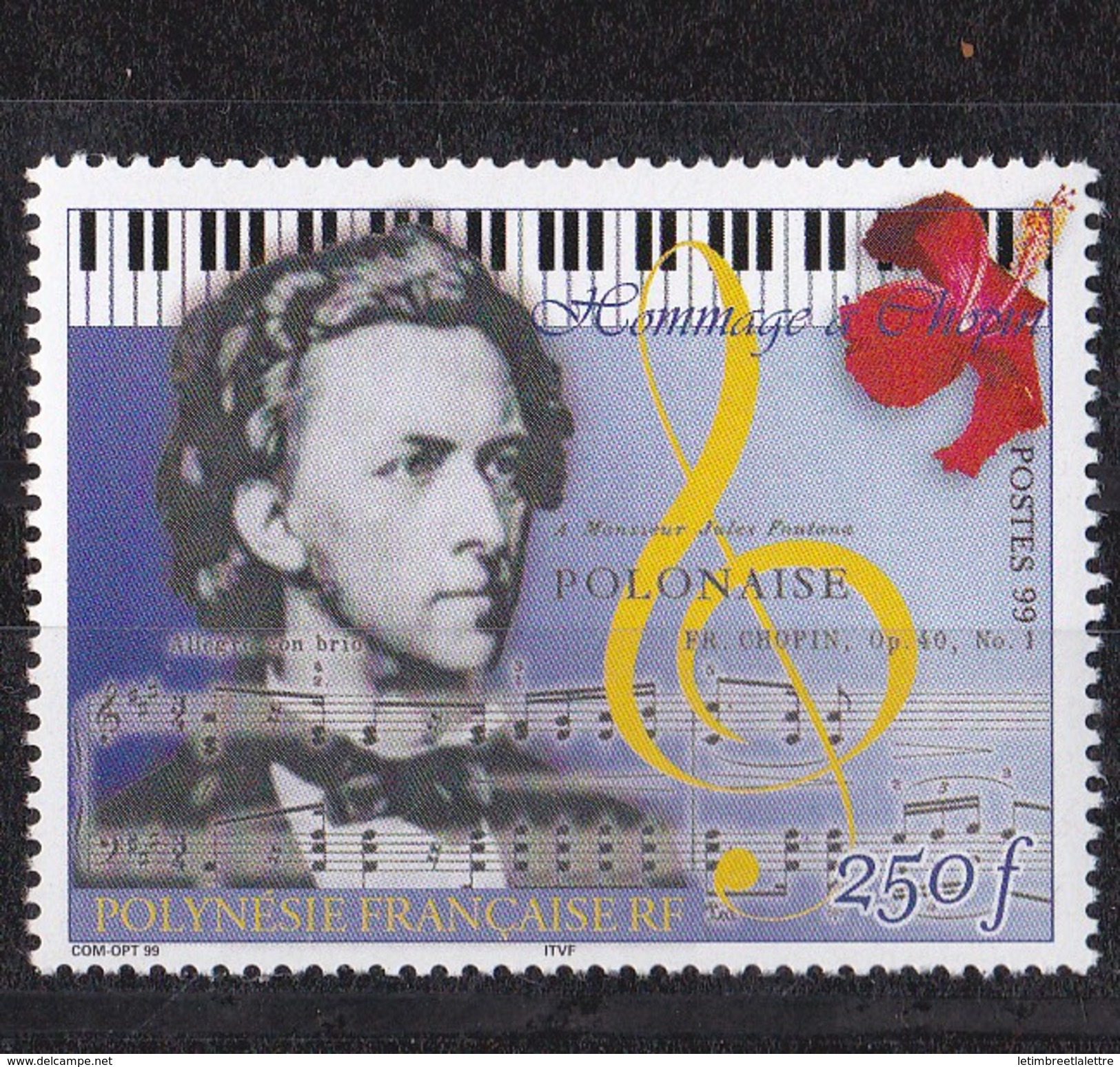 Polynésie N °603** - Unused Stamps