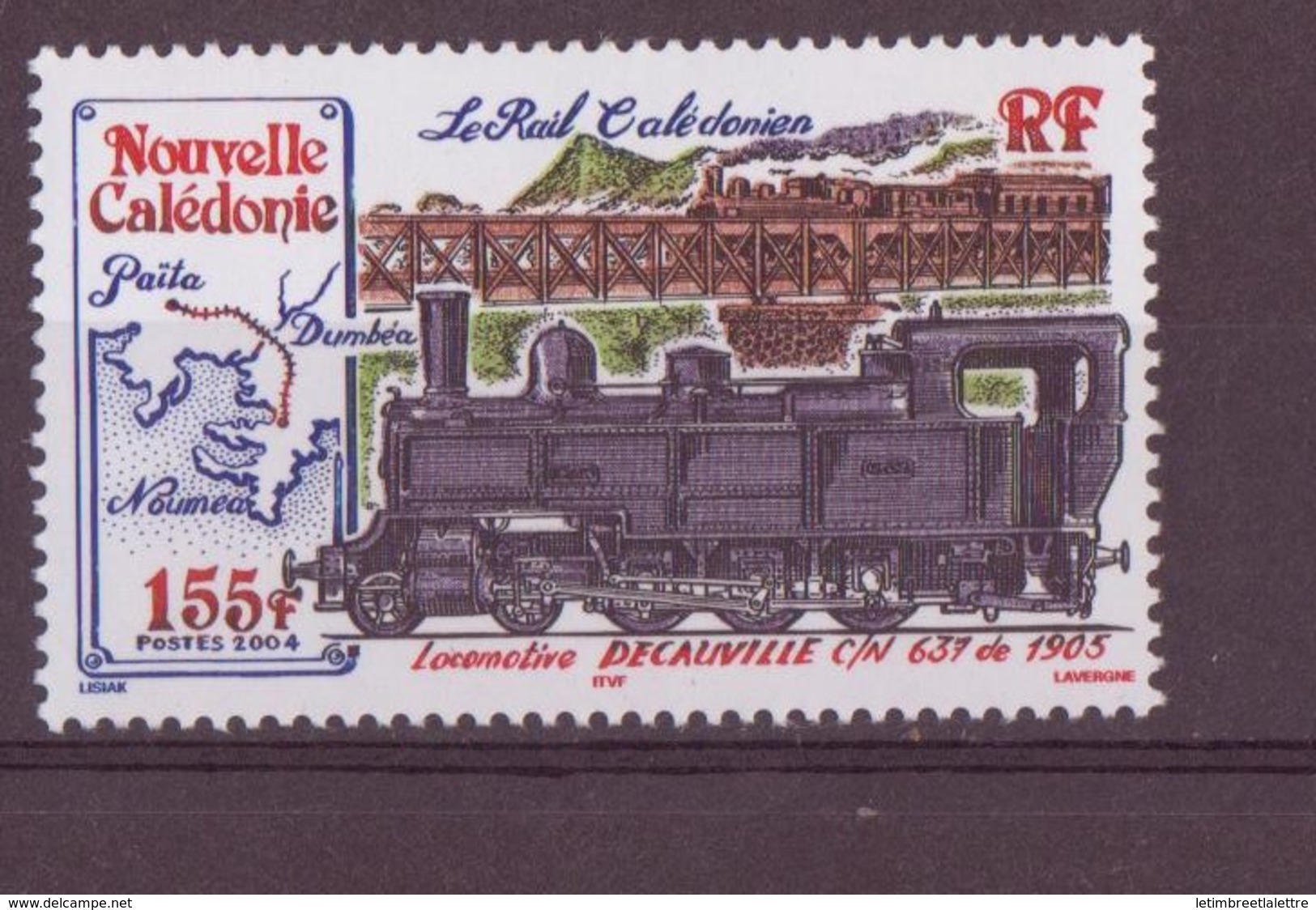 Nouvelle-Calédonie N° 913** - Unused Stamps