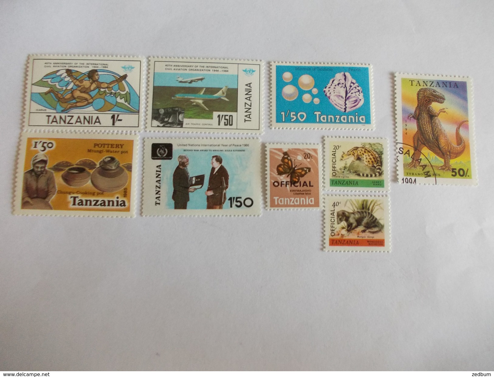 TIMBRE Tanzanie Valeur 3.40 &euro; - Tanzania (1964-...)