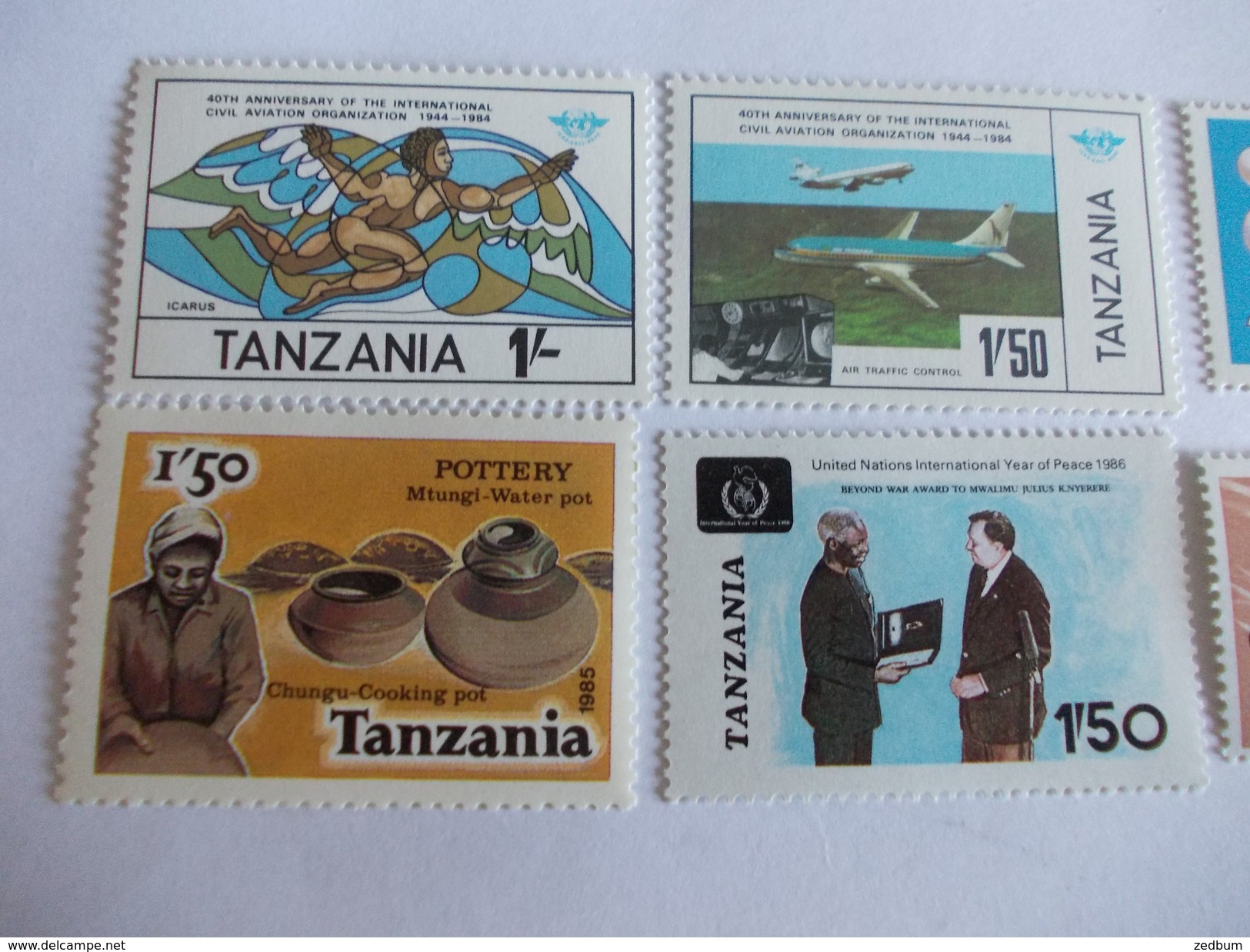 TIMBRE Tanzanie Valeur 3.40 &euro; - Tanzania (1964-...)