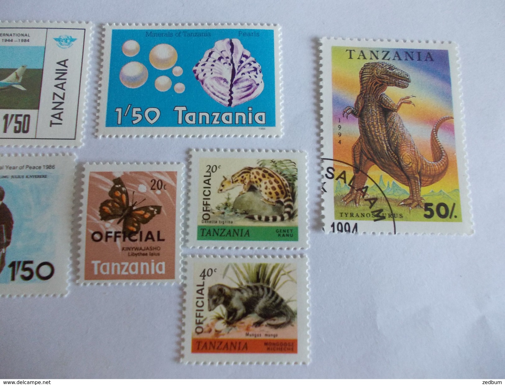 TIMBRE Tanzanie Valeur 3.40 &euro; - Tanzania (1964-...)