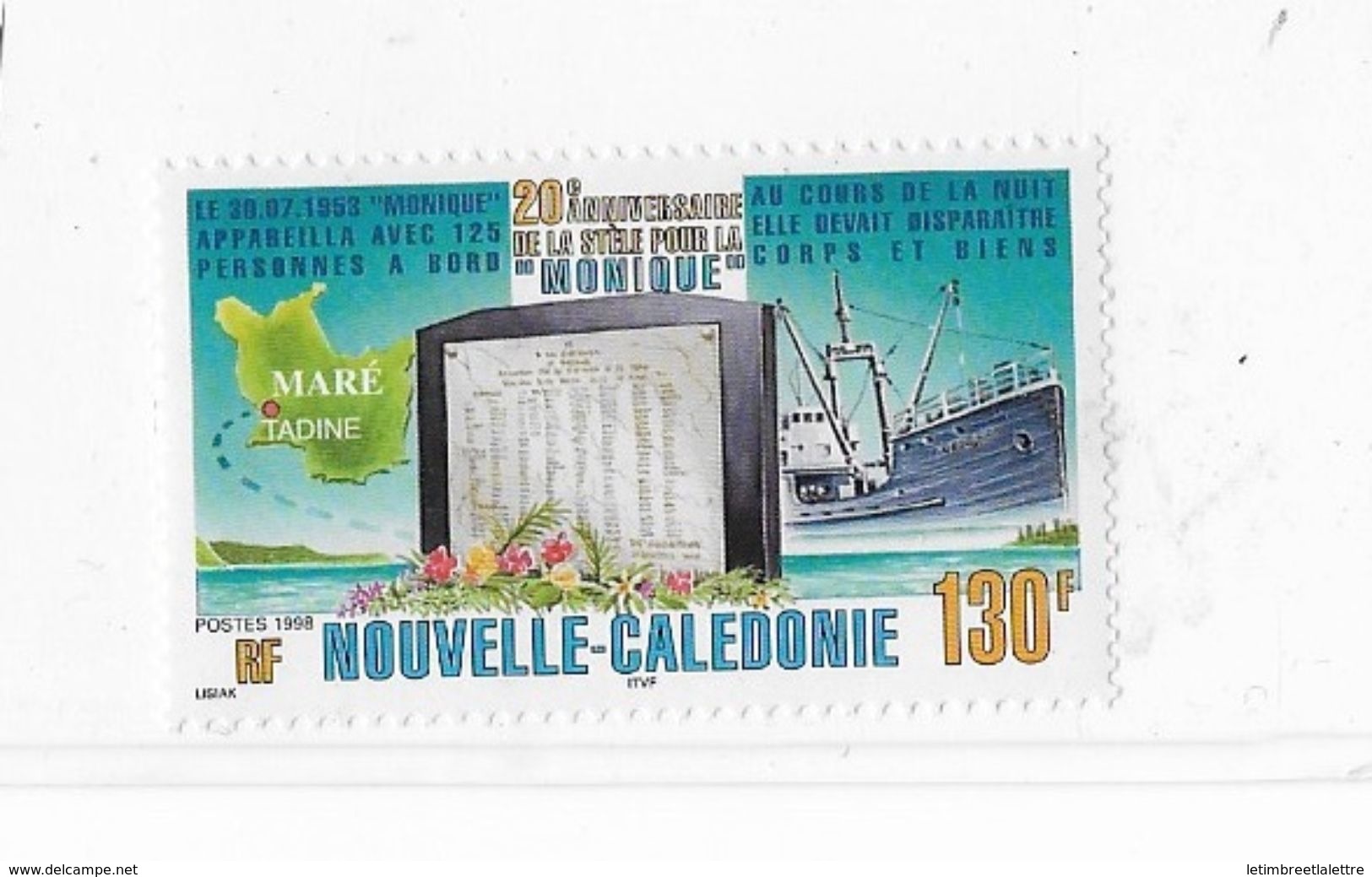 Nouvelle-Calédonie N°778** - Unused Stamps