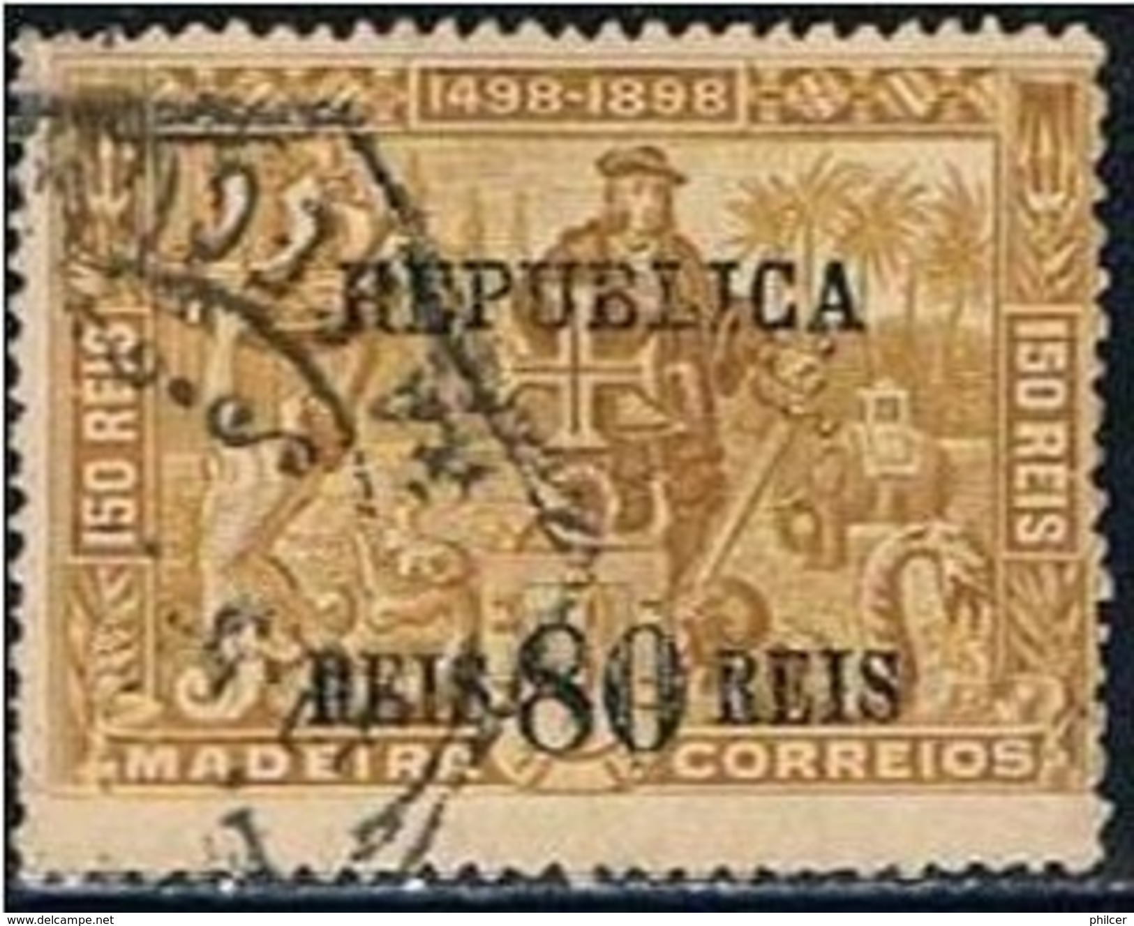 Portugal, 1911/2, # 203, Used - Gebraucht