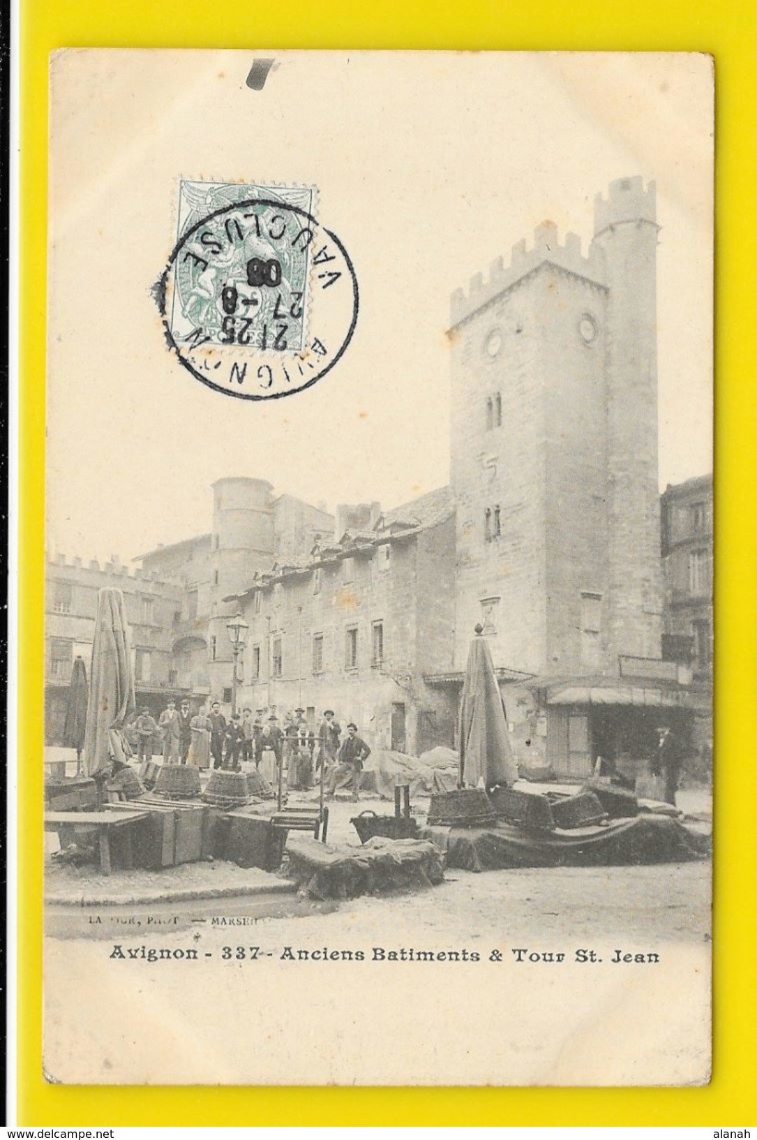 AVIGNON Anciens Bâtiments & Tour St Jean (La ... Marseille) Vaucluse (84) - Avignon