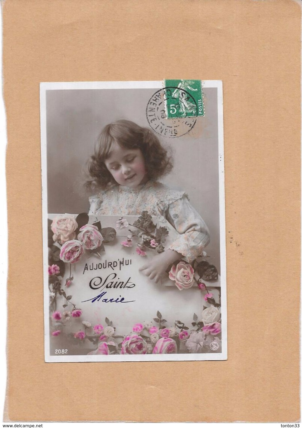 CPA COLORISEE FETES - AUJOURD'HUI SAINTE Marie  - ROY17/ENCH - - Andere & Zonder Classificatie