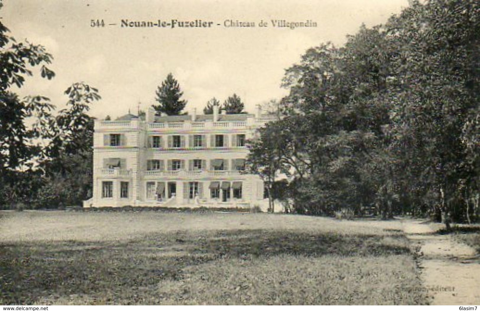 CPA - NOUAN-le-FUZELIER (41) - Aspect Du Château De Villegondin Au Début Du Siècle - Autres & Non Classés