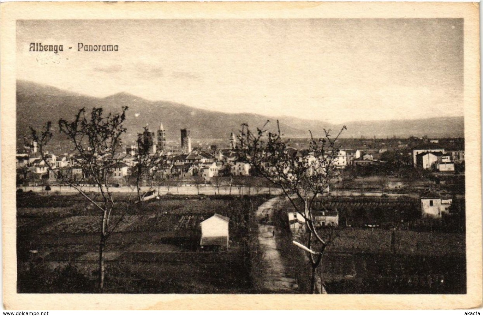 CPA ALBENGA Panorama . ITALY (506679) - Other & Unclassified