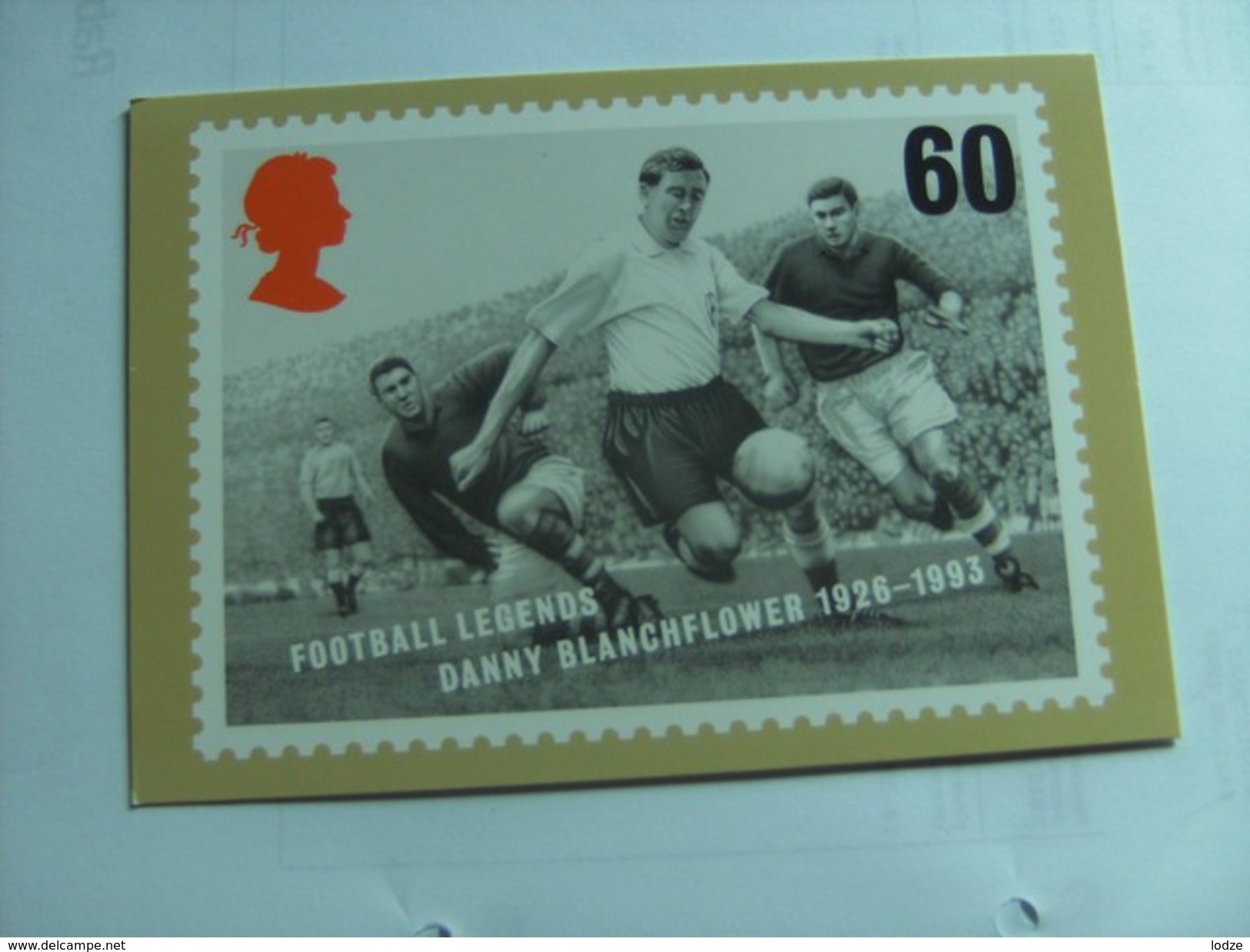 Famous Footballplayer Danny Blanchflower England - Sporters