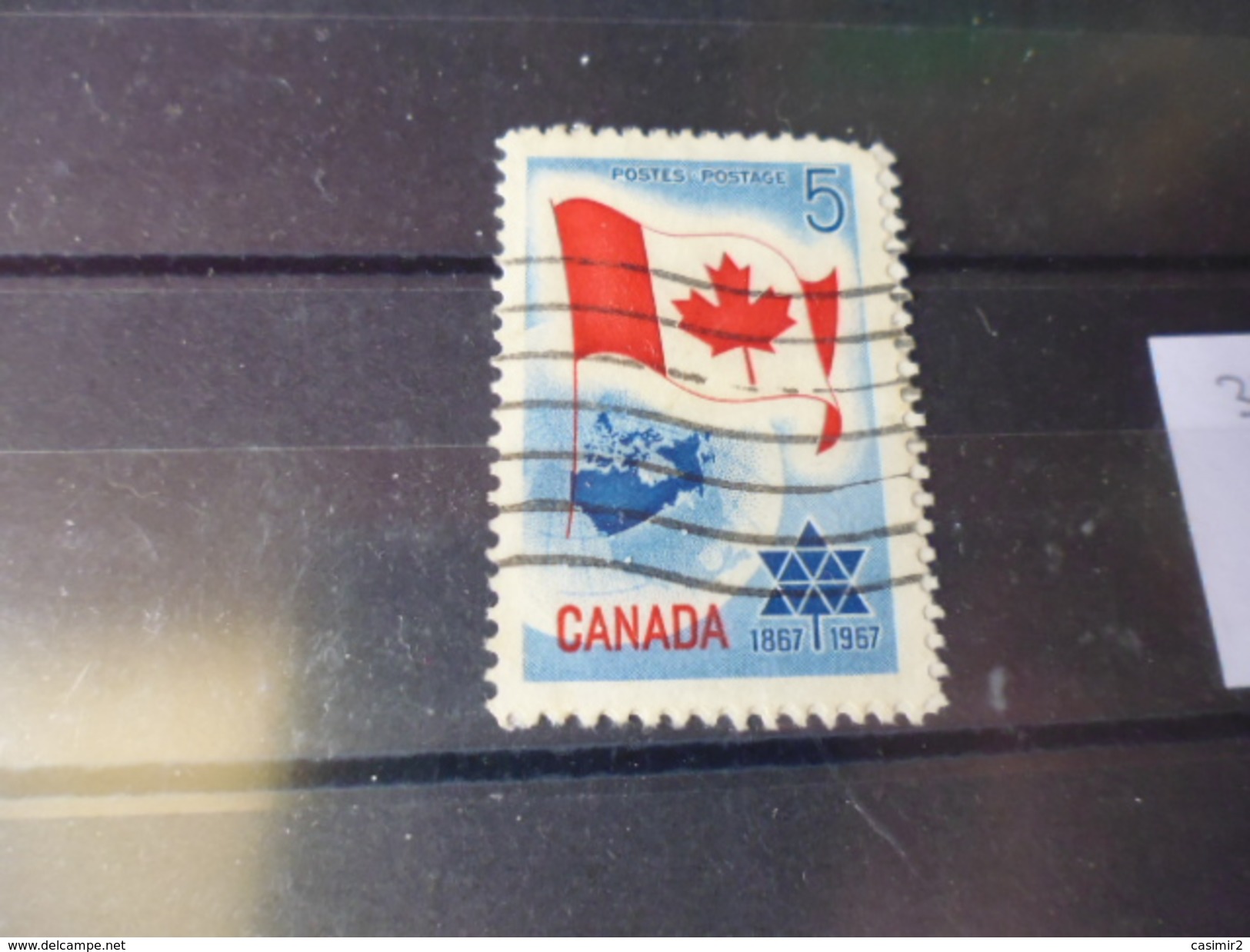 CANADA   YVERT N°377 - Oblitérés