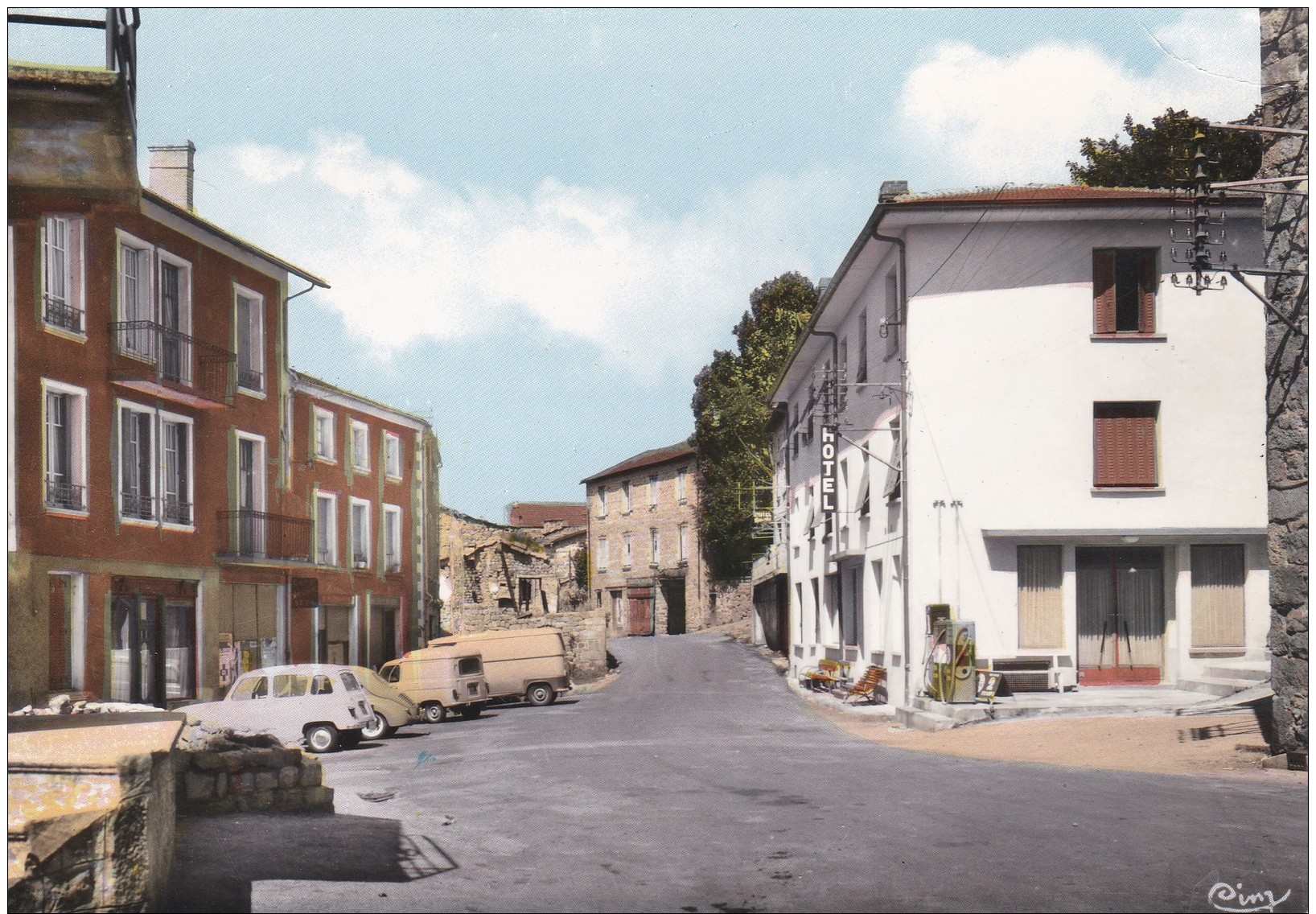 E13 - 07 - Rochepaule - Ardèche - L'Hotel Mounard - Carte Photo - N° 41 - Autres & Non Classés