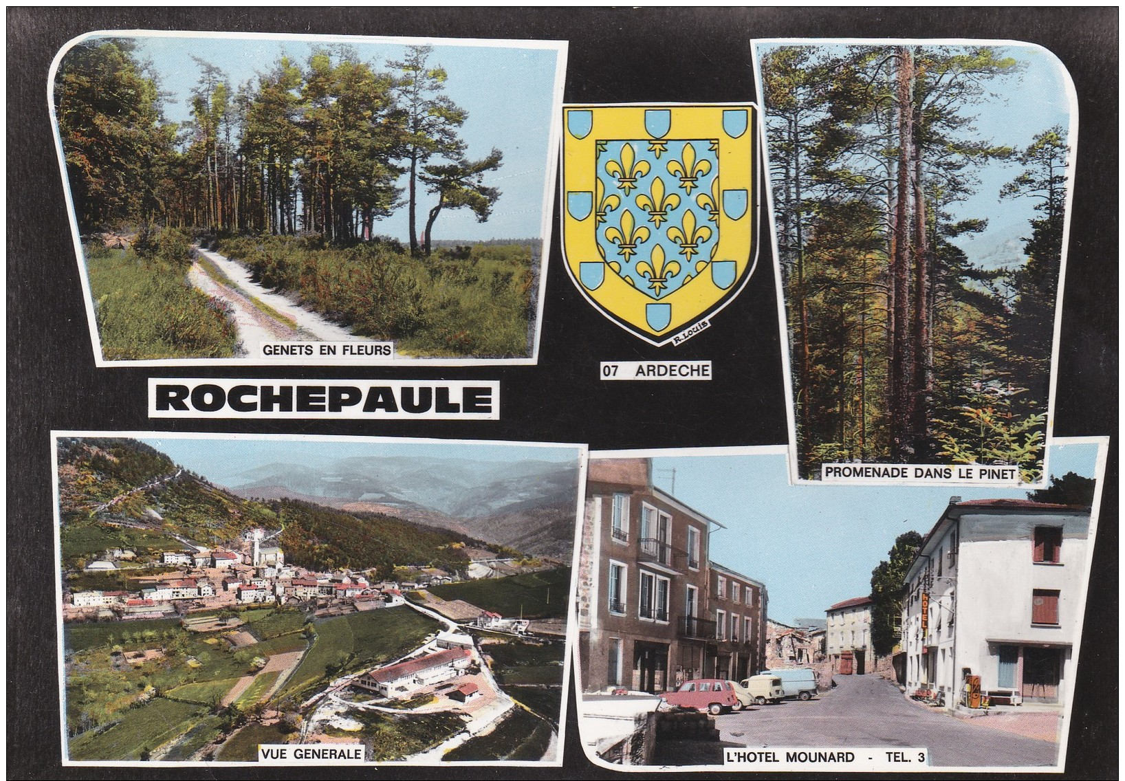 E13 - 07 - Rochepaule - Ardèche - Souvenir - N° 12 C - Autres & Non Classés