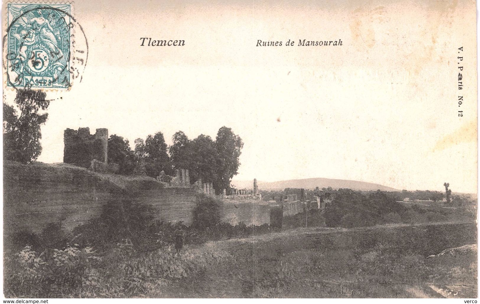 Carte Postale Ancienne De TLEMCEN - Tlemcen