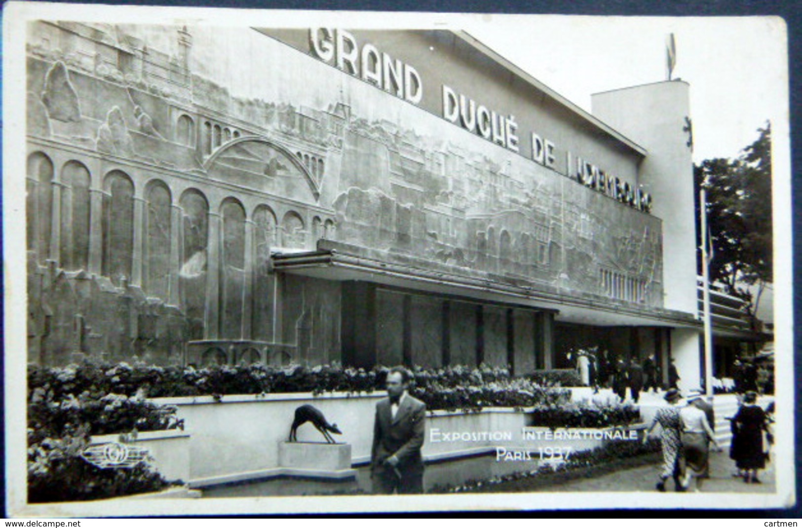 LUXEMBOURG PAVILLON DU GRAND DUCHE A L'EXPOSTION INTERNATIONALE DE PARIS EN 1937 - Andere & Zonder Classificatie