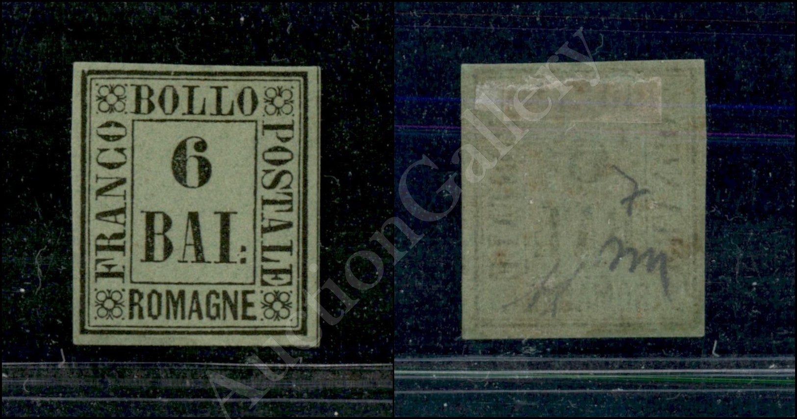 1859 - 6 Bai Verde (7) - Ben Marginato - Diena (850) - Autres & Non Classés