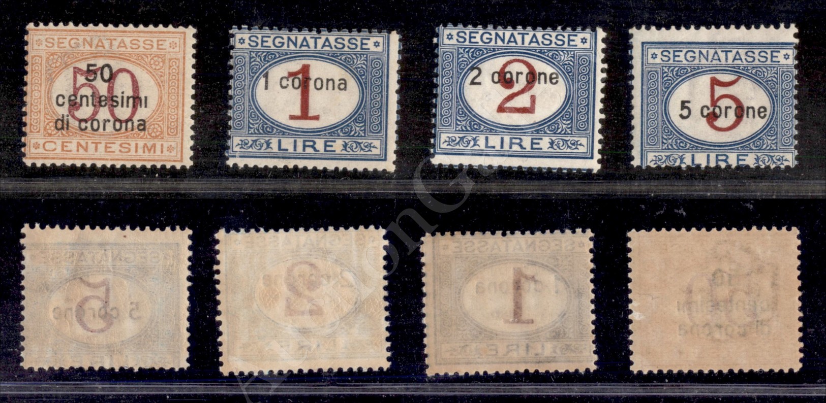 1922 - Segnatasse (1/4) - Serie Completa - Gomma Integra (500) - Autres & Non Classés