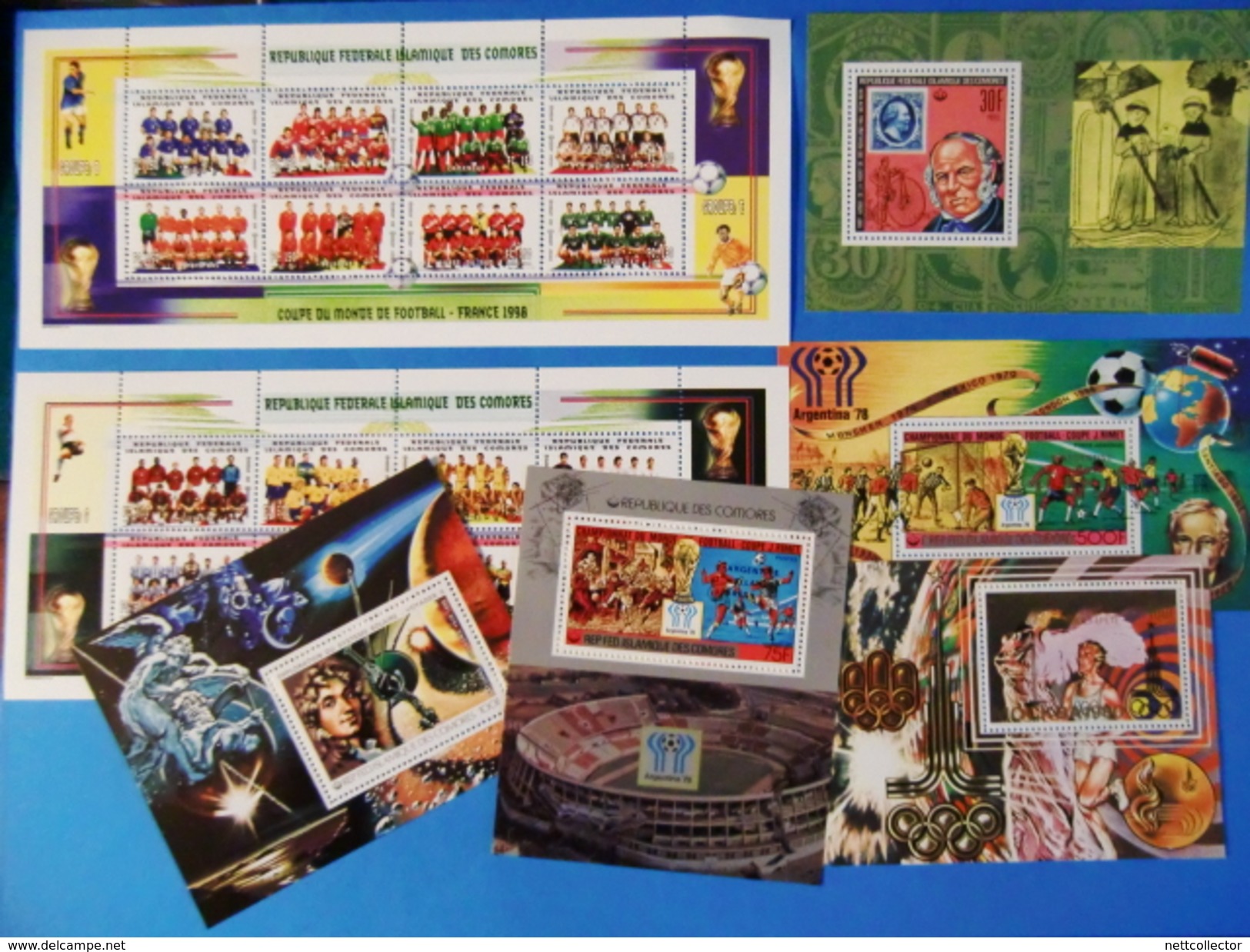 COLLECTION  BLOCS & TIMBRES  NEUFS** LUXE EUROPE / MONDE / 88 PHOTOS