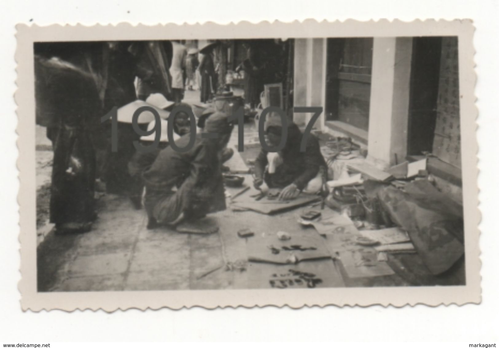 ASIA: French Indochina / REAL PHOTO / Mobile Clerk / 1930s - Professions