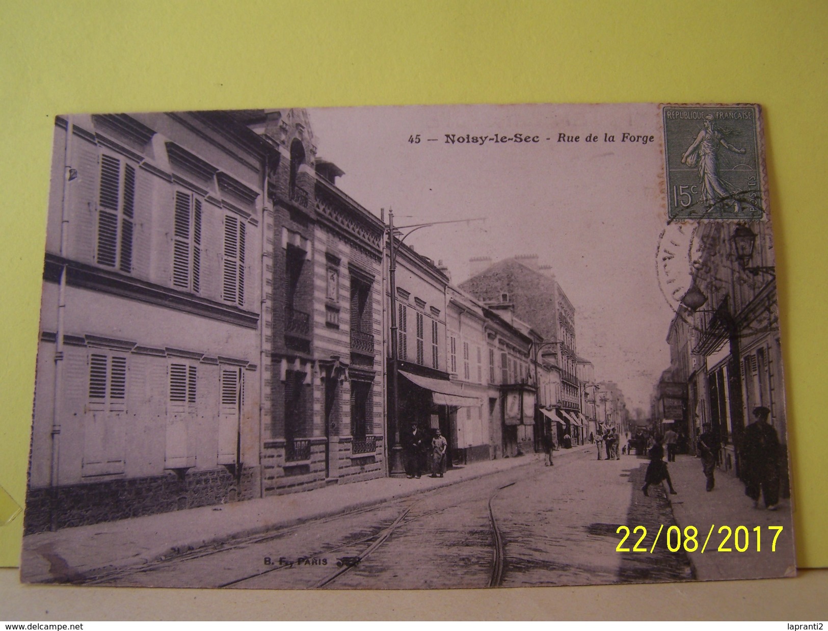 NOISY-LE-SEC (SEINE SAINT DENIS) LES COMMERCES. LES MAGASINS. RUE DE LA FORGE. - Noisy Le Sec