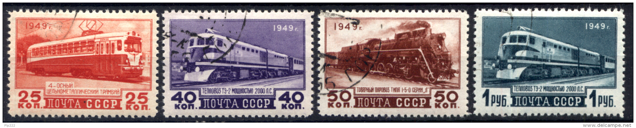 Russia 1949 Unif. 1401/04 Usati/Used VF - Gebraucht