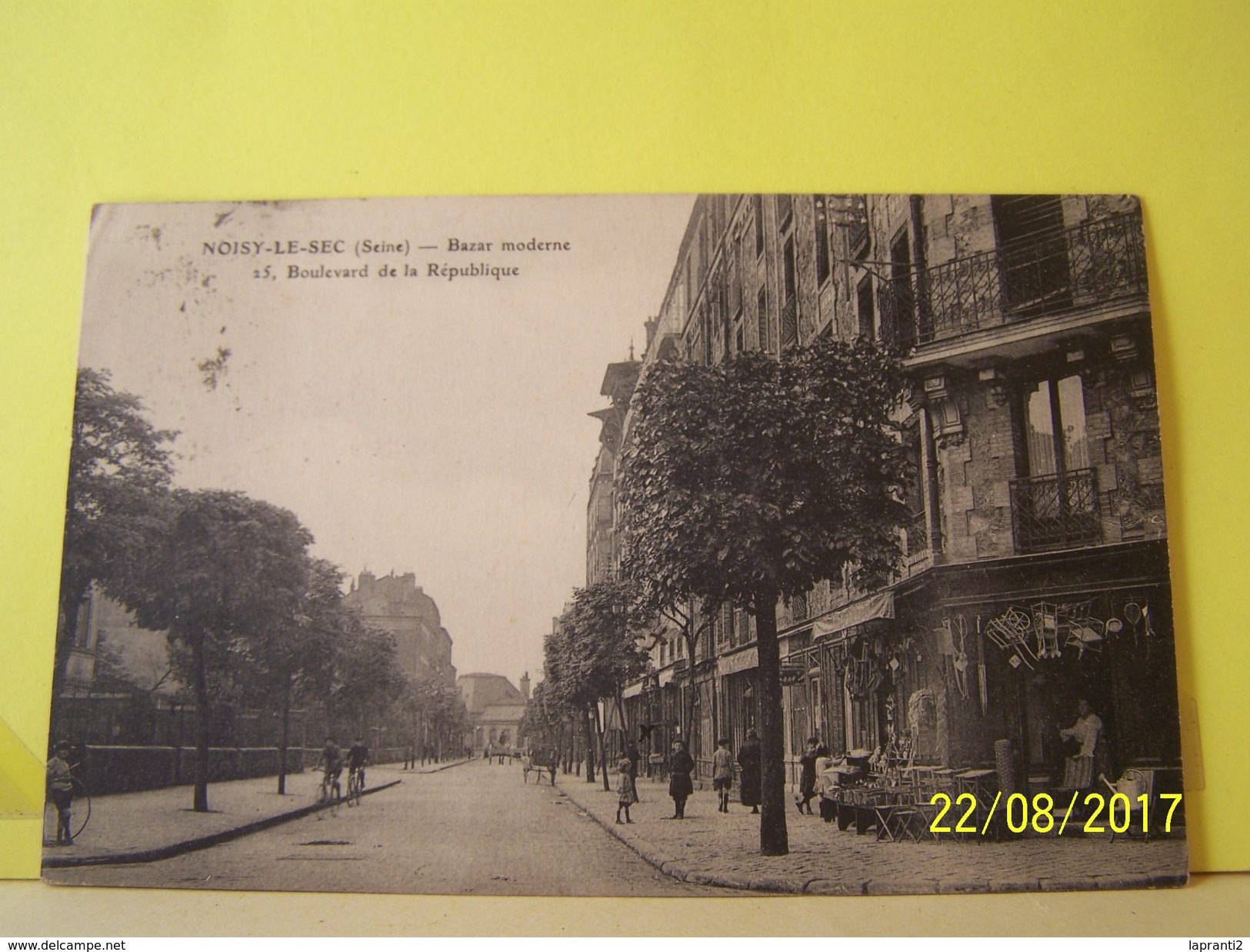 NOISY-LE-SEC (SEINE SAINT DENIS) LES COMMERCES. LES MAGASINS. BAZAR MODERNE. 25 BOULEVARD DE LA REPUBLIQUE. - Noisy Le Sec