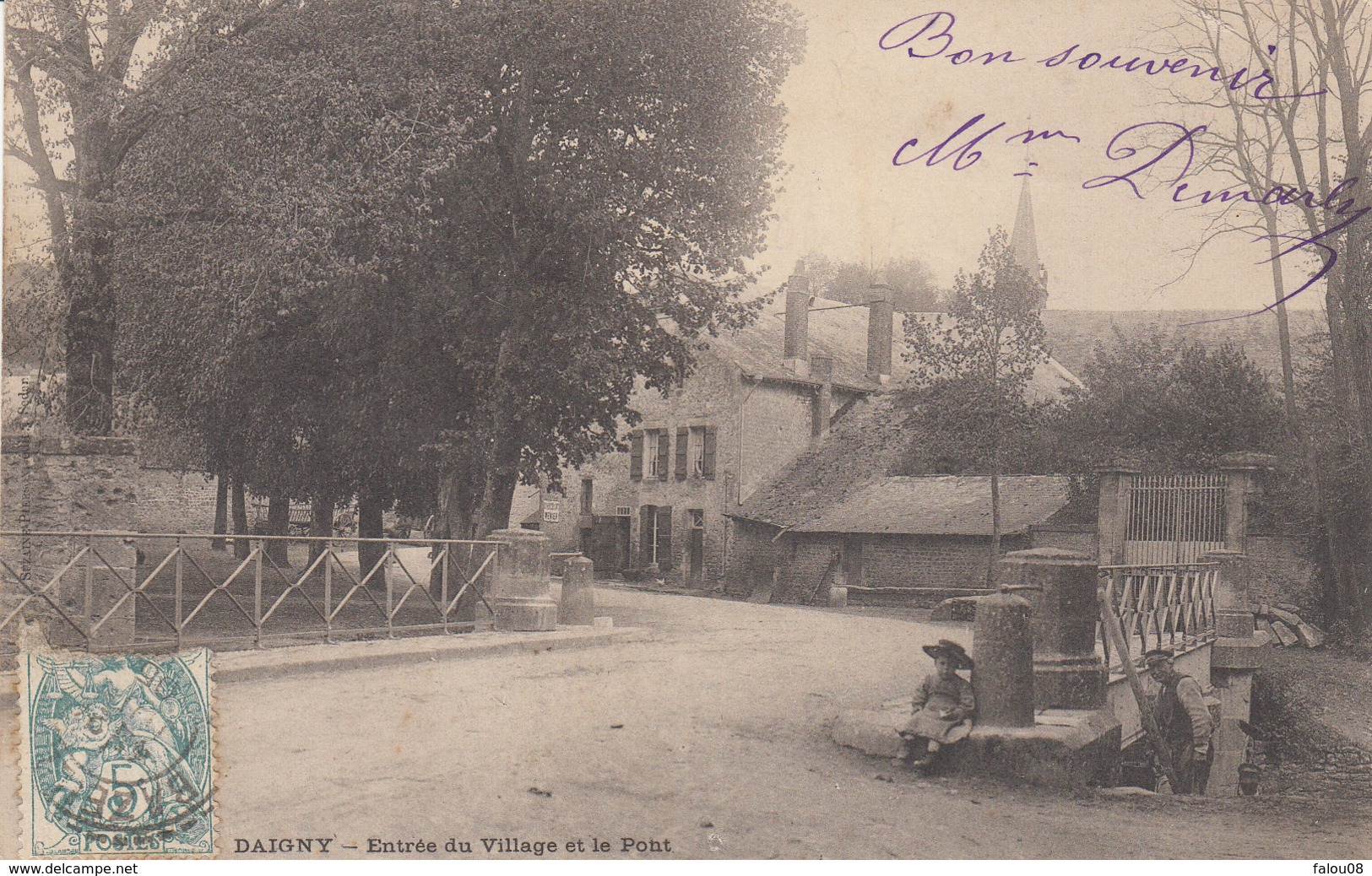 Daigny - Entrée Du Village Et Pont - Autres & Non Classés