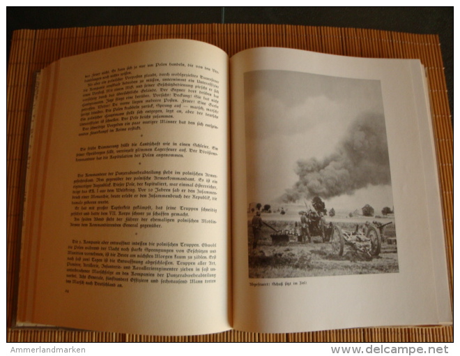 Wir zoogen gegen Polen, 145 Seiten mit zahlreichen Abbildungen, überreicht vom Traditionsgau München der NSDAP