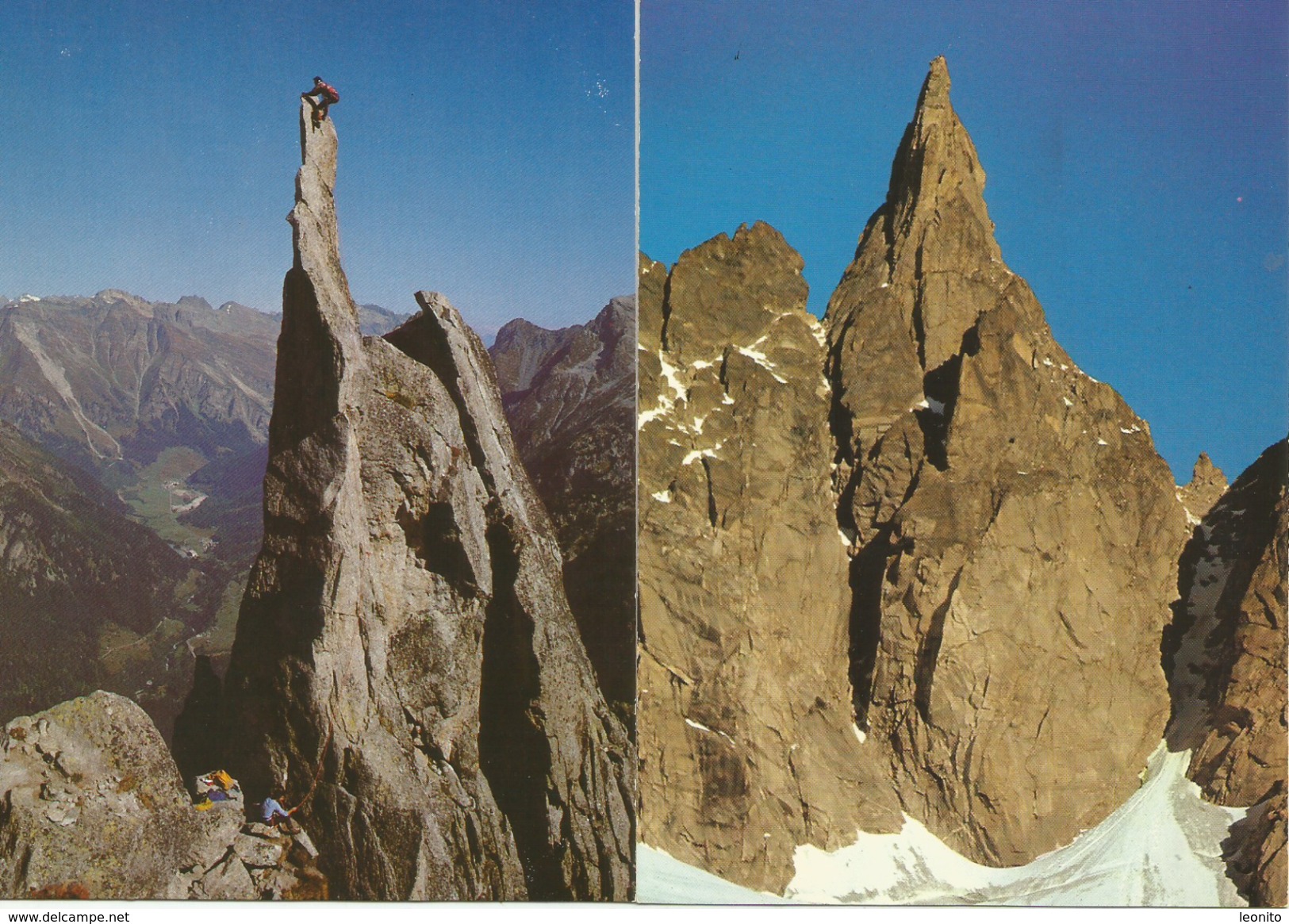 ALBIGNAHÜTTE VS Bregaglia Berggeist Albigna Hüttenwart Bondo Gallo La Fiamma Ago Di Sciora 4 Karten - Bondo