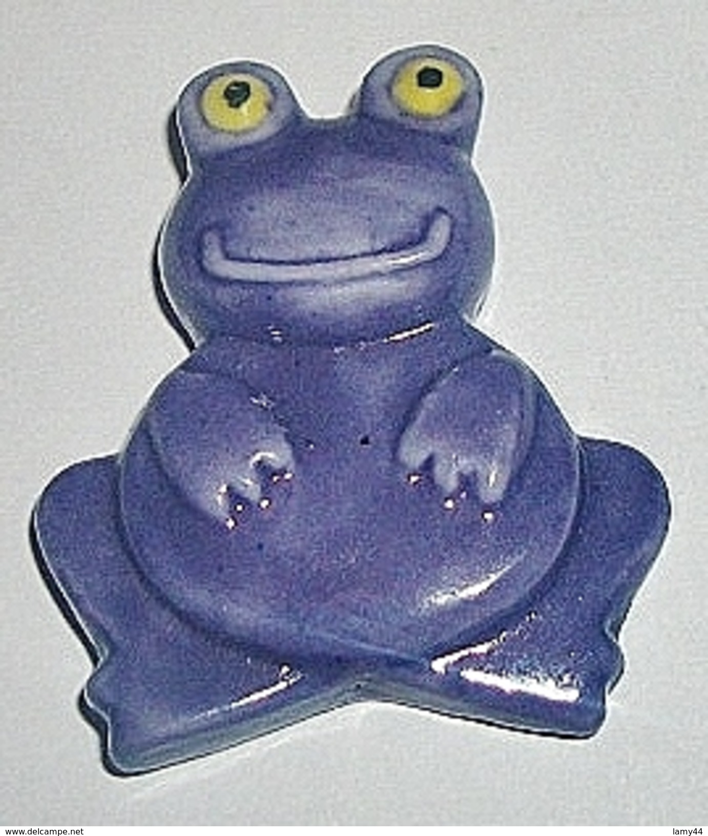 Grenouille Violette Fève Plate (BN) - Animaux