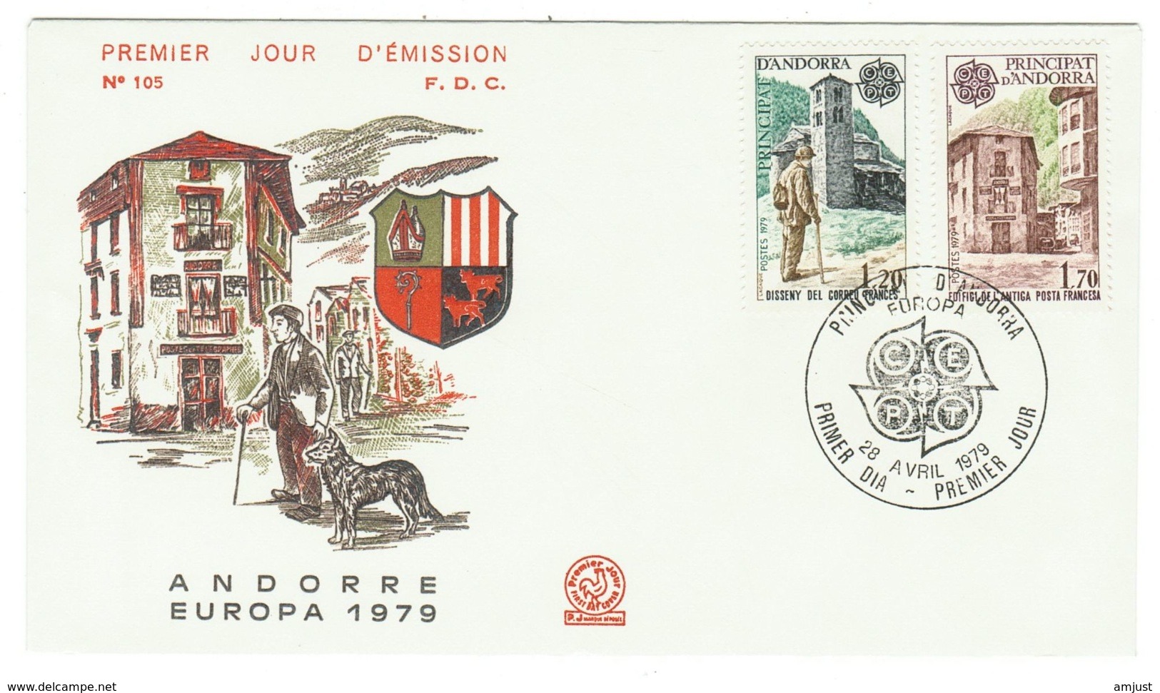 Andorre // FDC // 1979 //  Europa 1979 - FDC