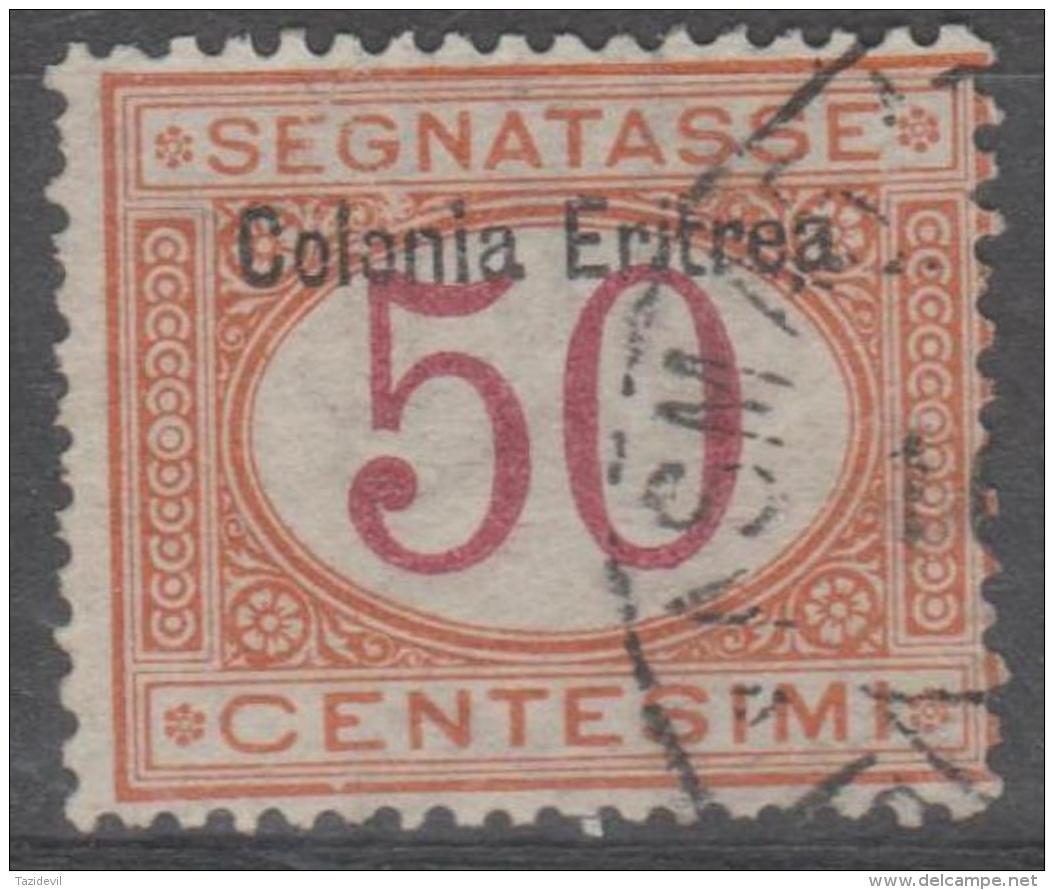 ERITREA - 1903 50c Postage Due. Scott J6. Used - Erythrée