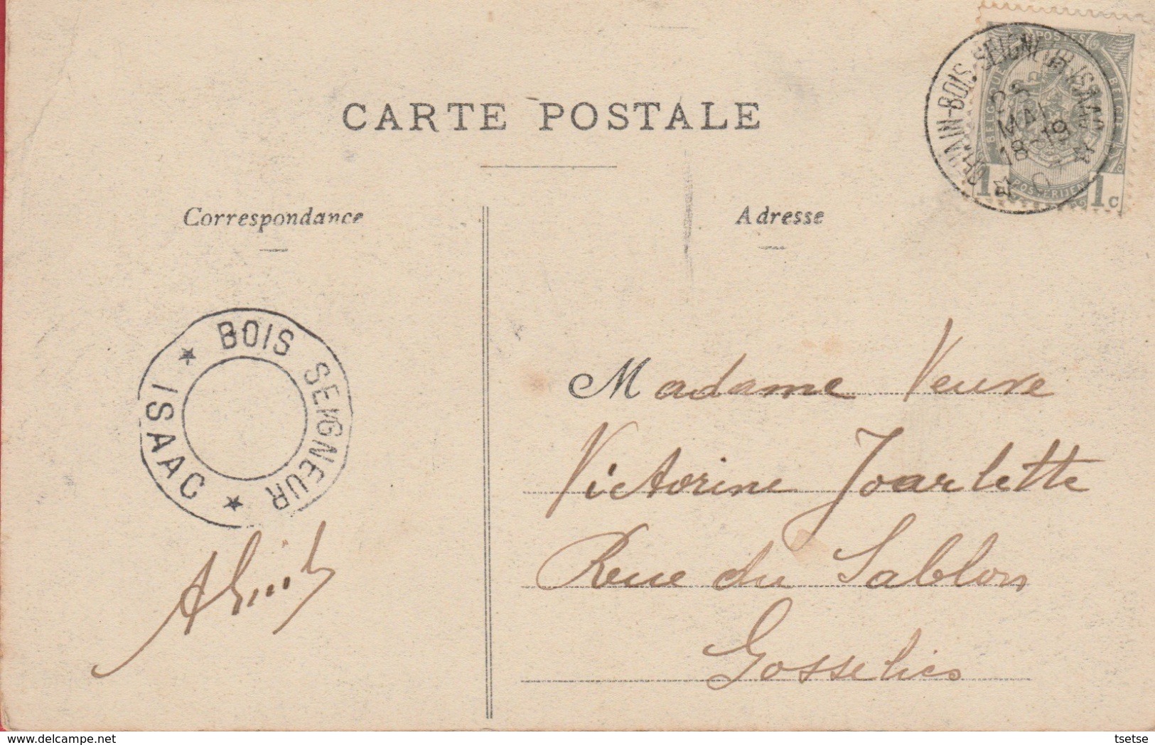 Bois-Seigneur-Issac - Souvenir Du St. Sang - 2 Cartes, Petites Vues ( Voir Verso ) - Braine-l'Alleud