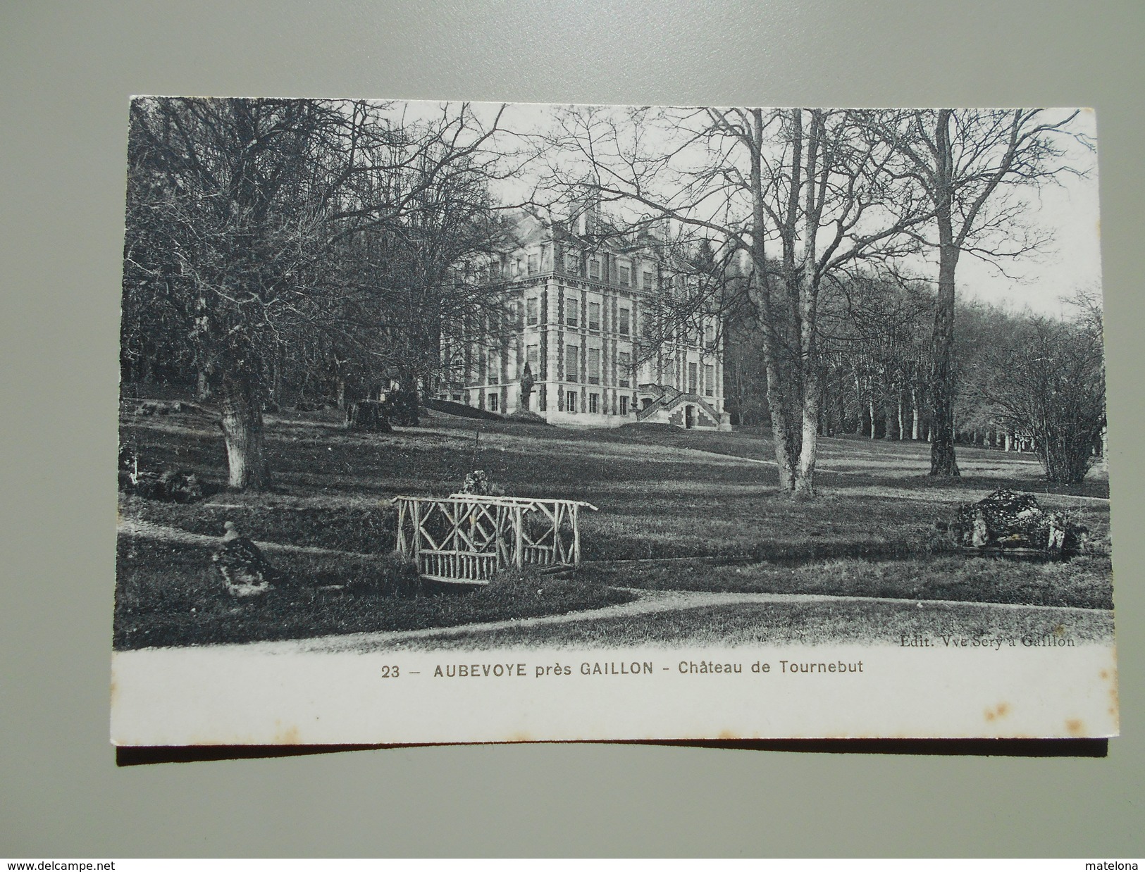 EURE AUBEVOYE PRES GAILLON CHATEAU DE TOURNEBUT - Aubevoye